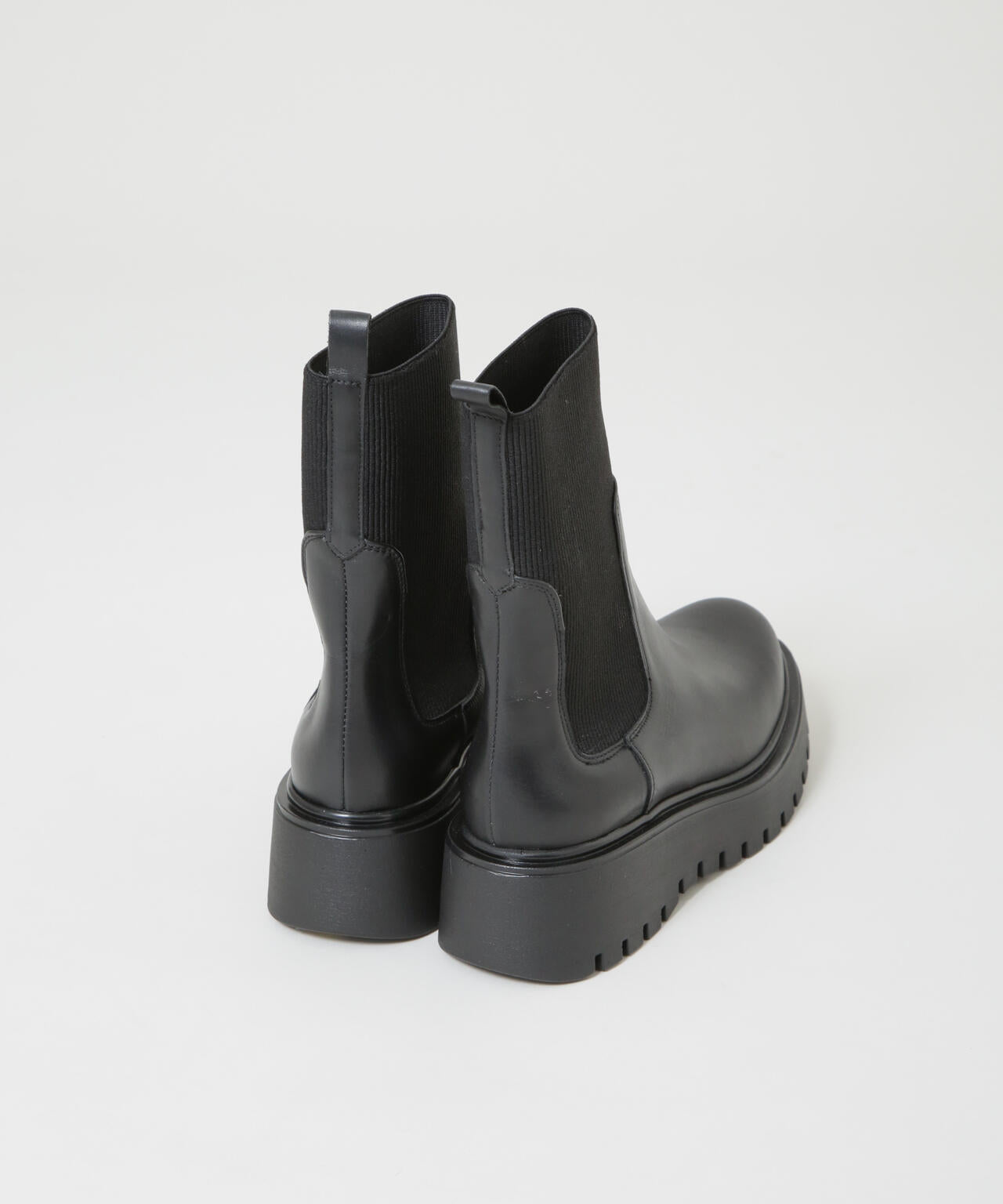 CORSO ROMA9/サイドゴアリブニットブーツ 6715236113