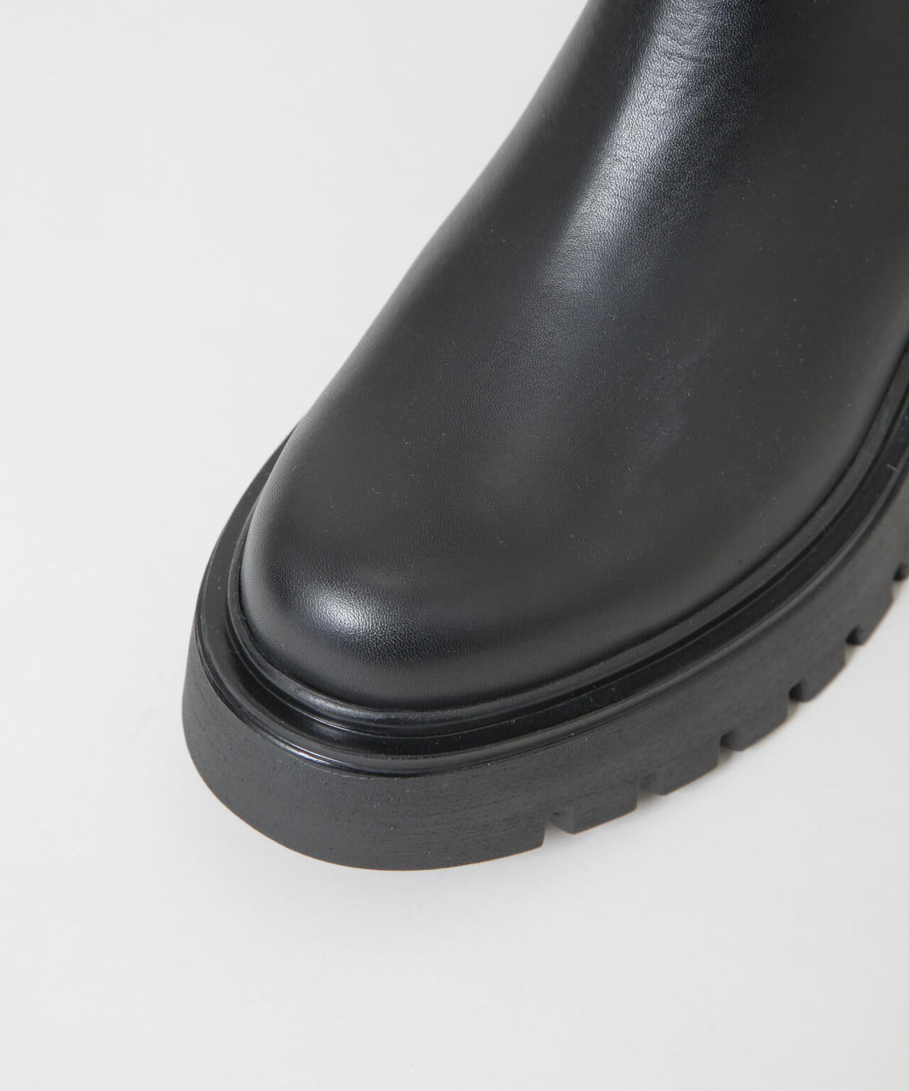 CORSO ROMA9/サイドゴアリブニットブーツ 6715236113