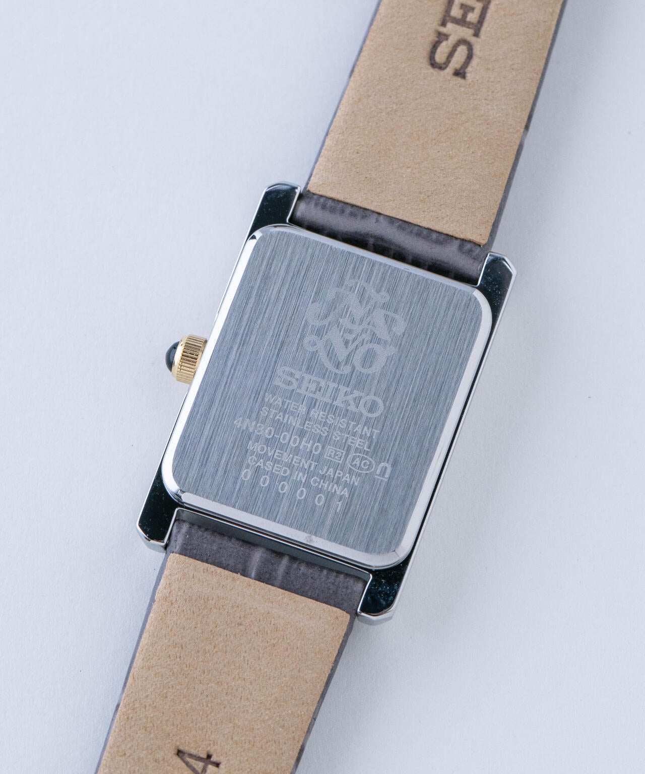 SEIKO/セイコー コラボレーション スクエア シルバー×グレー 6715237014