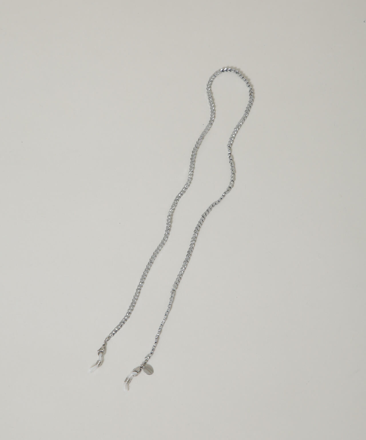 HASHIBAMI/ハート型4mm シルバー グラスチェーン 6715253010