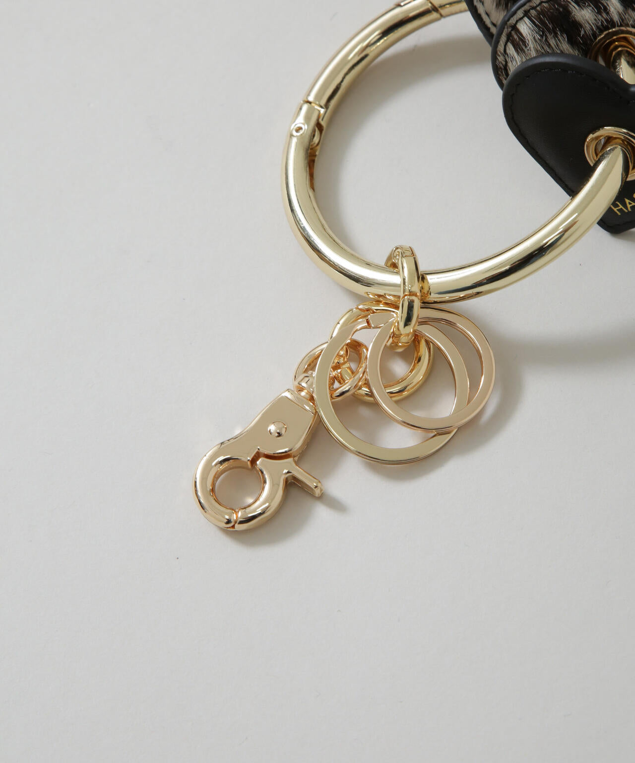 HASHIBAMI/ハートクッション カウヘアー スマホリング 6715253011