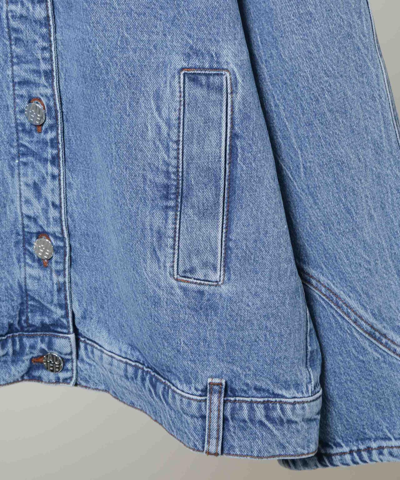 BAUM UND PFERDGARTEN/Patch denim ブルゾン(セットアップ可) 6716112001