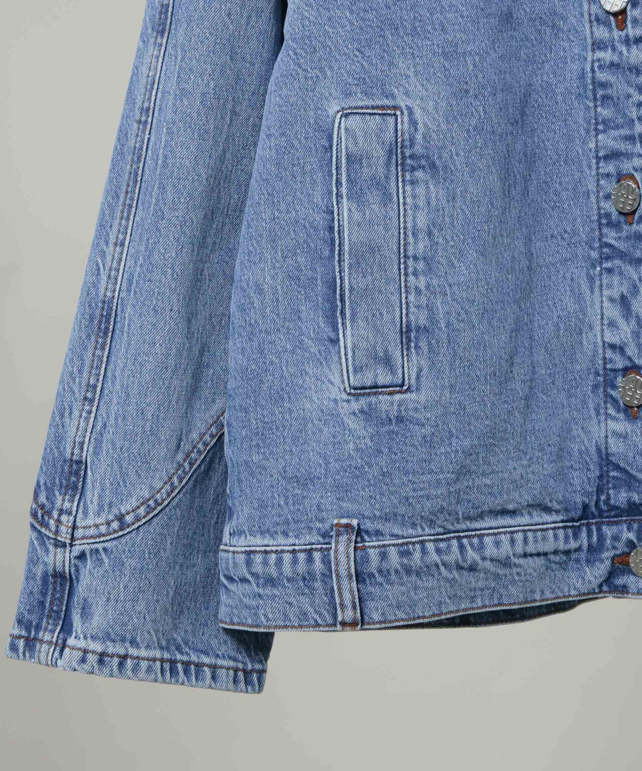 BAUM UND PFERDGARTEN/Patch denim ブルゾン(セットアップ可) 6716112001
