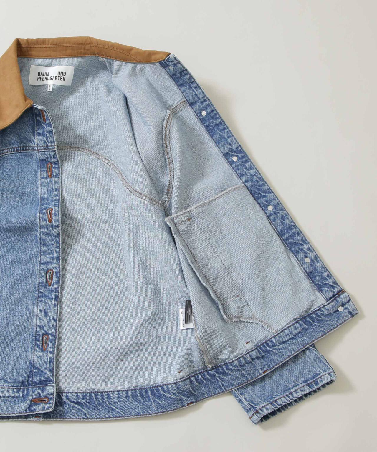 BAUM UND PFERDGARTEN/Patch denim ブルゾン(セットアップ可) 6716112001