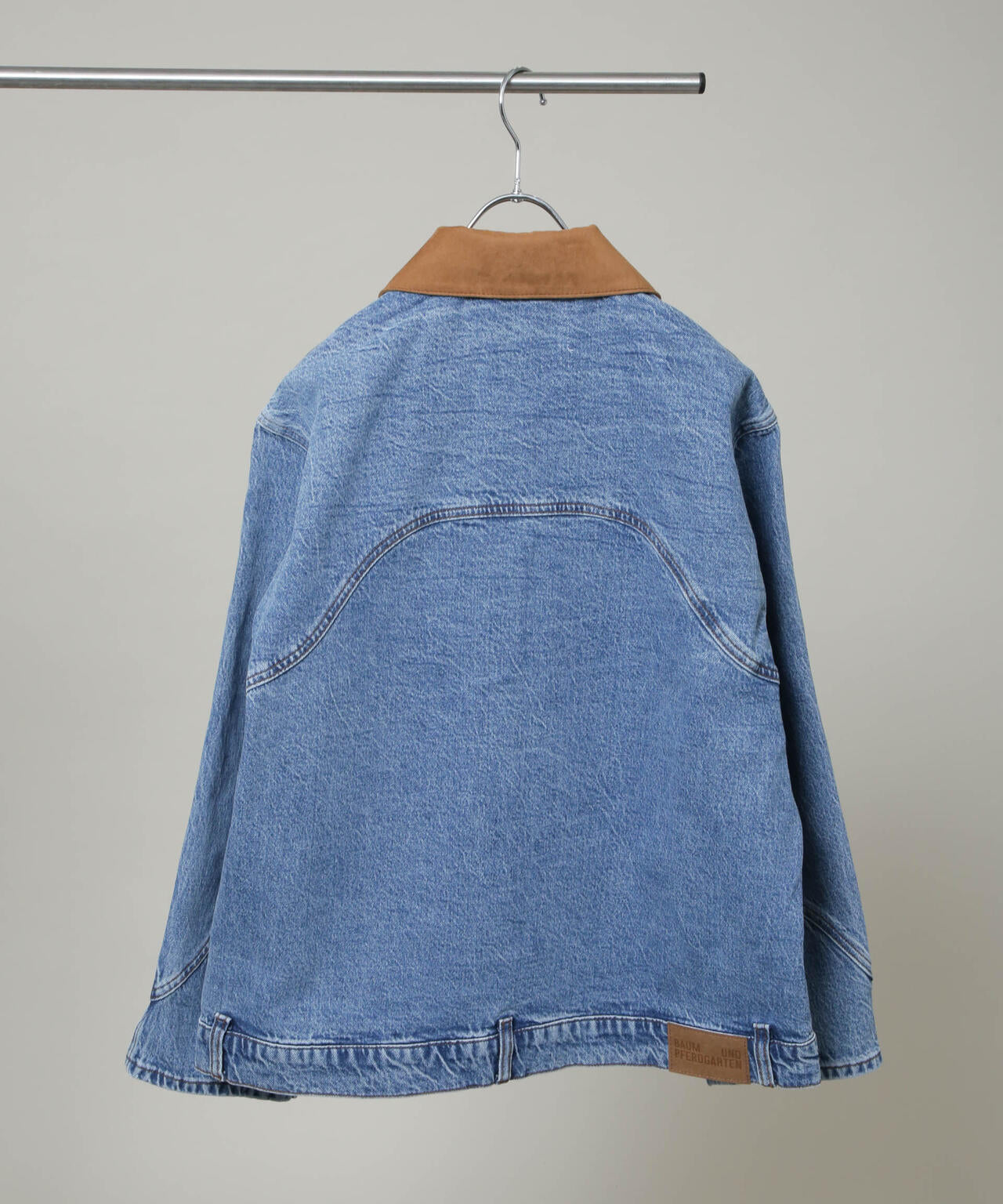 BAUM UND PFERDGARTEN/Patch denim ブルゾン(セットアップ可) 6716112001