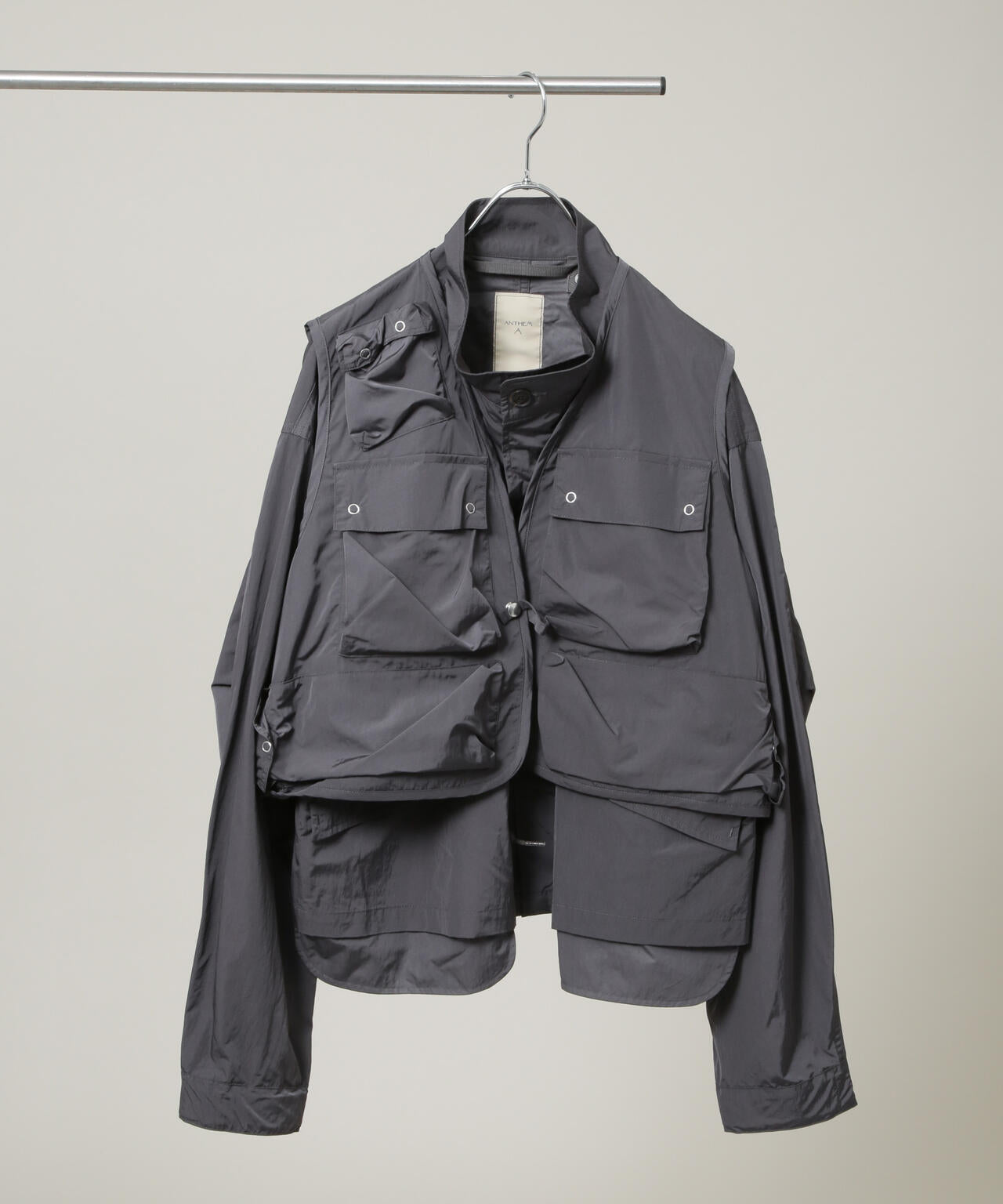 ANTHEM A / DOCKING NYLON SHORT BLOUSON