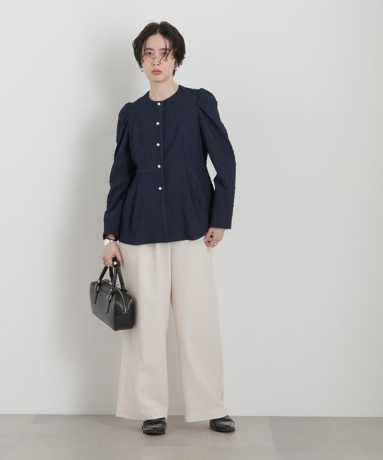 troisieme chaco/別注 PUFFY JACQUARD ジャケット 6716116003