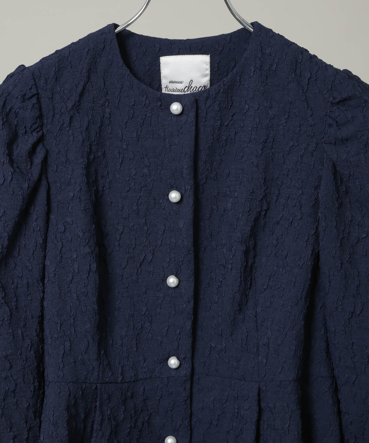 troisieme chaco/別注 PUFFY JACQUARD ジャケット 6716116003