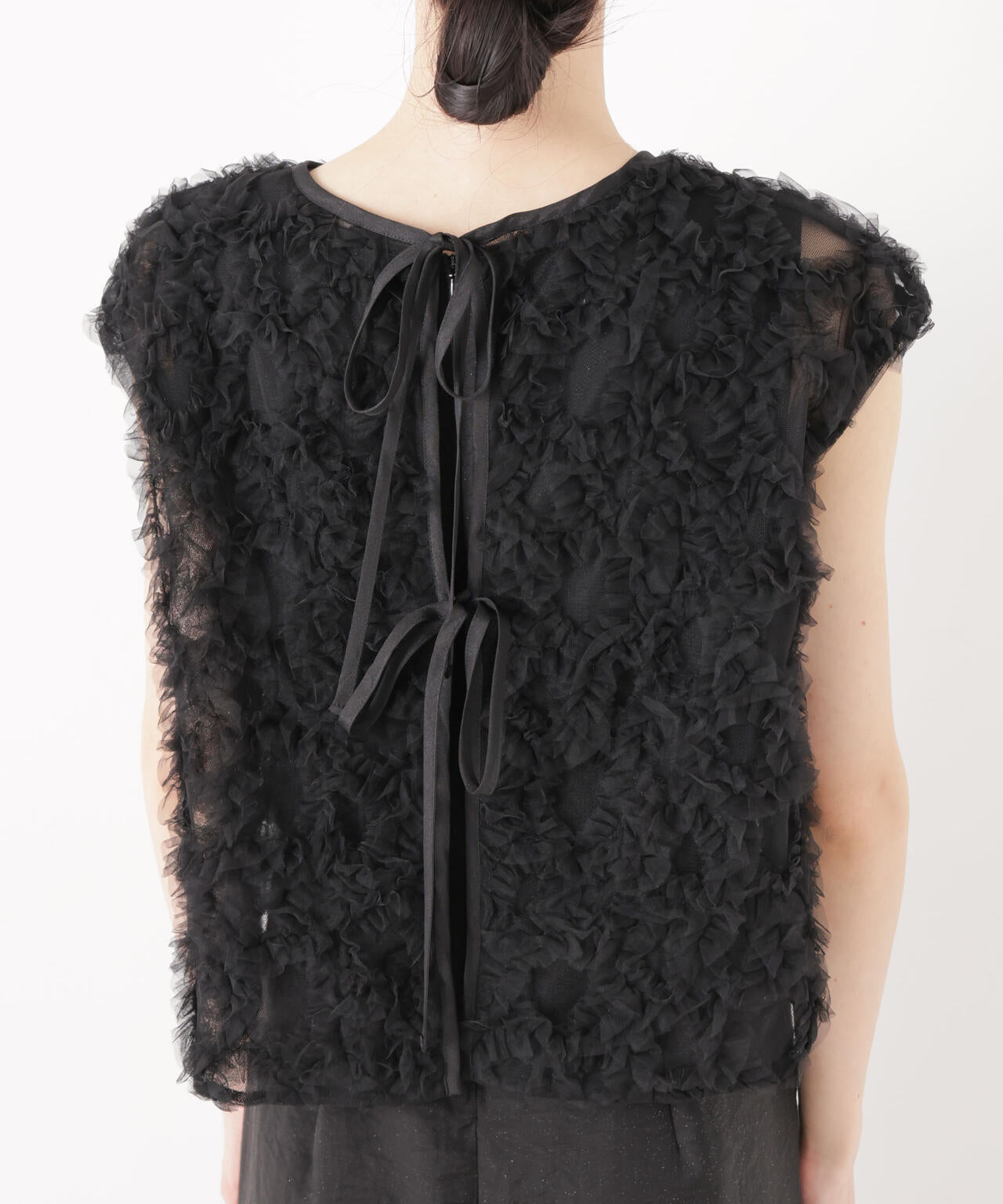 kaene/フラッフィーフラワーコンビドレス 6716119012