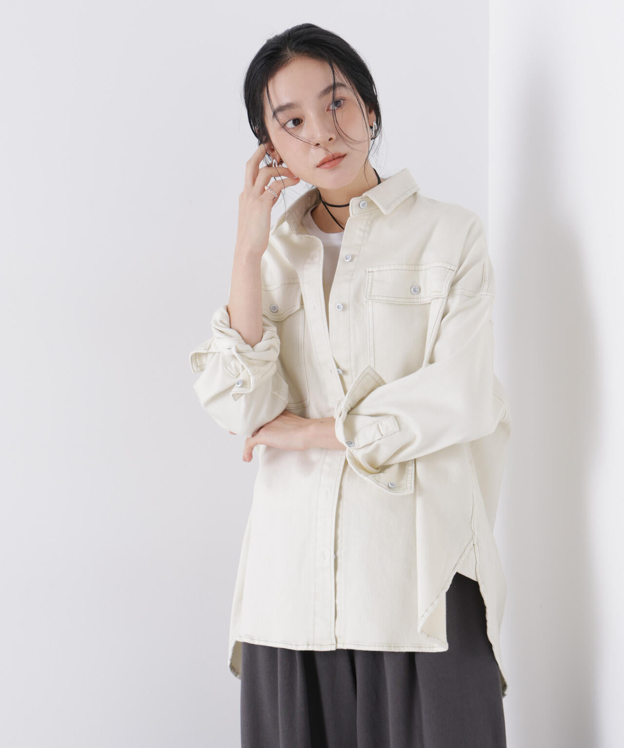 Healthy DENIM/別注 Almond Ecru 6716121002