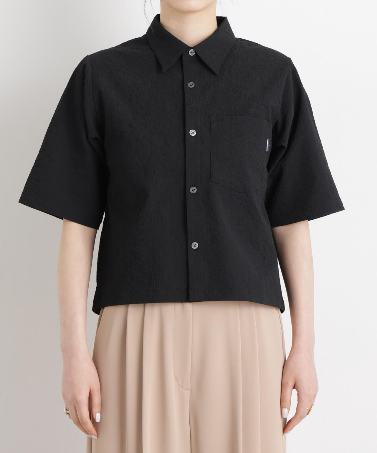 THOUSAND MILE/SEERSUCKER SHIRT(セットアップ可) 6716121008