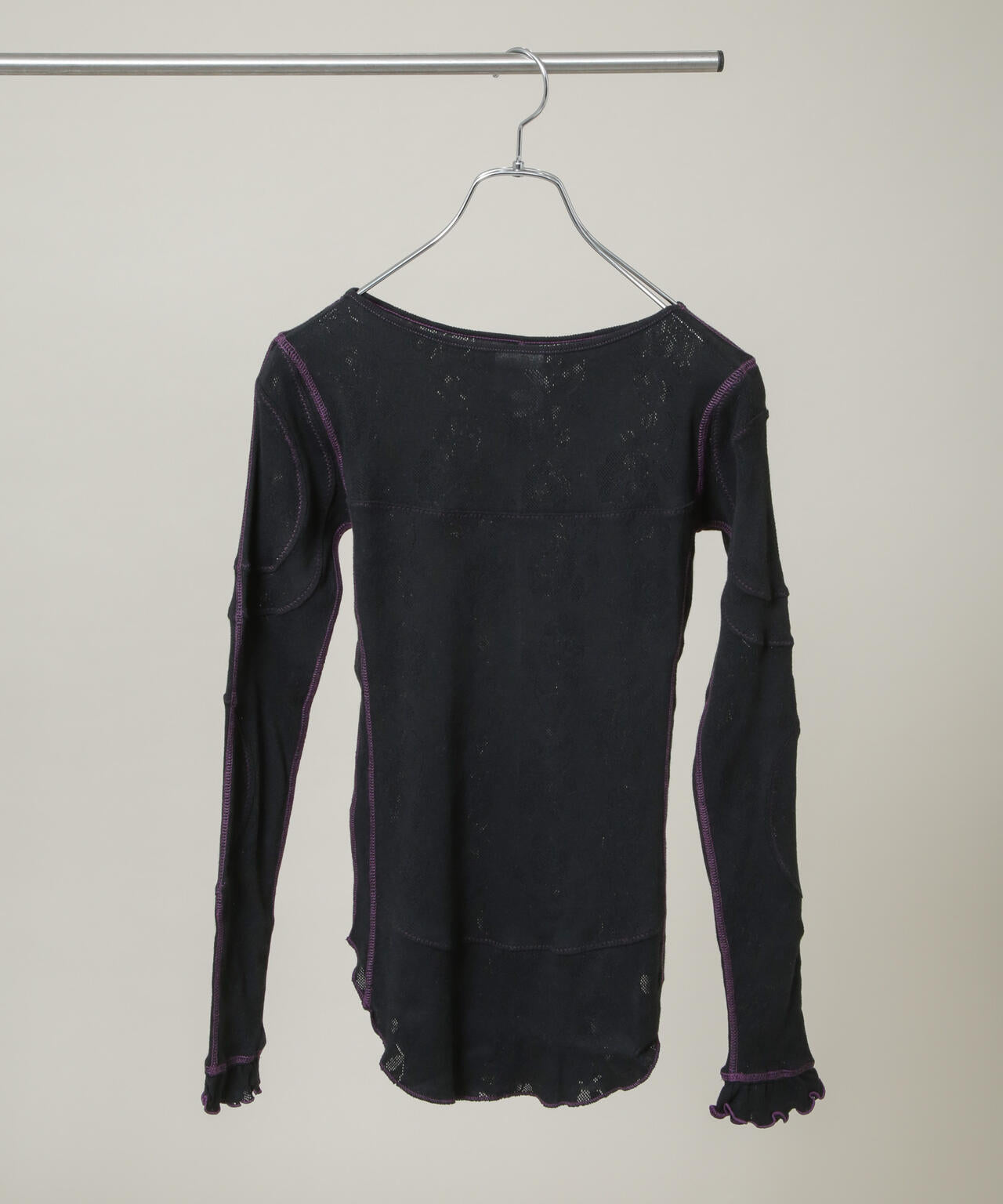 RhodolirioN/Color Stitching Long Sleeve T 6716123005