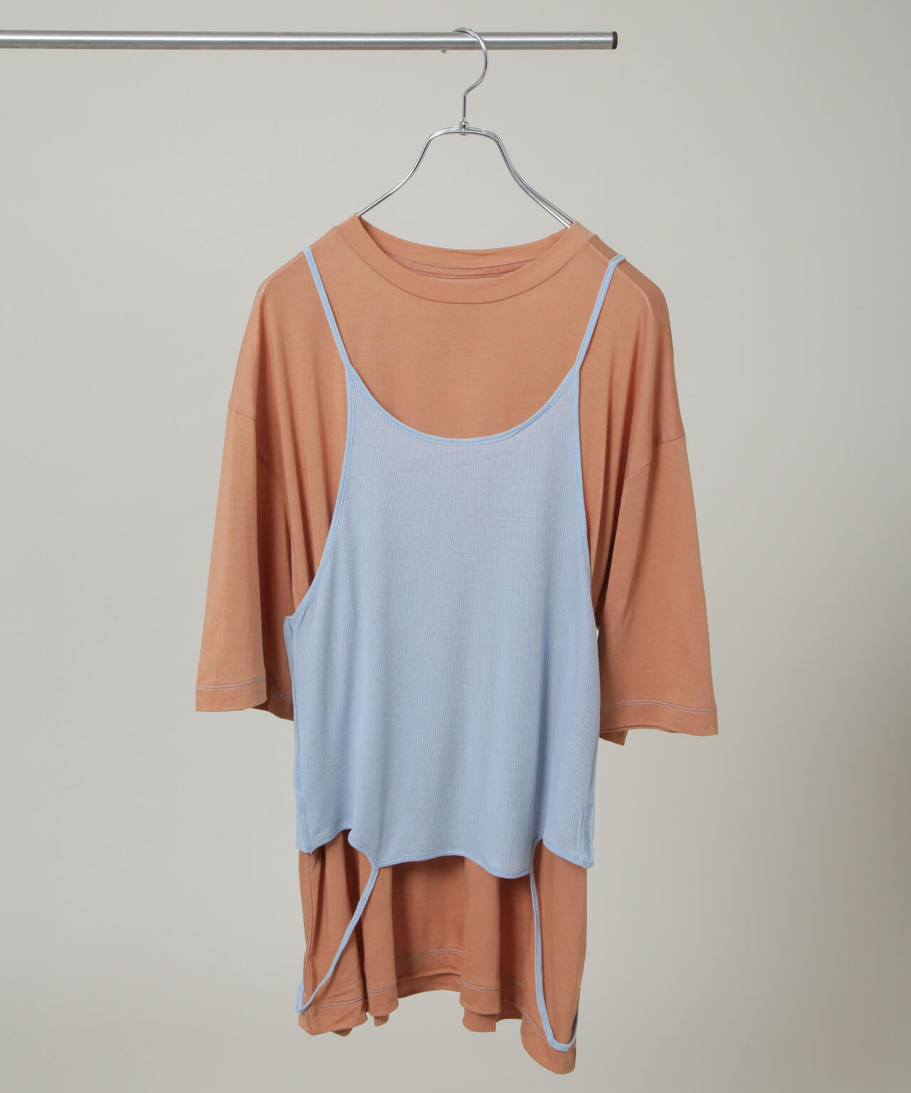 RhodolirioN/Camisole Top & Loose-fitting T 6716124007