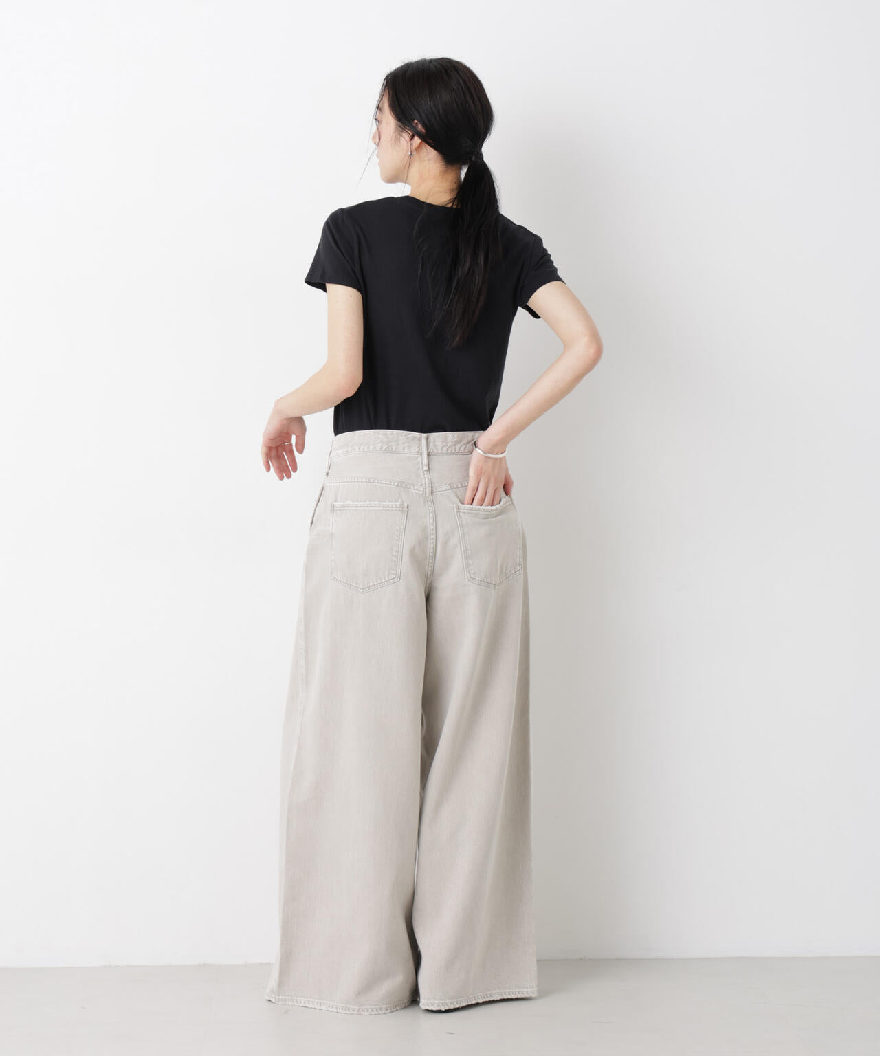 Hanes/2P JapanFit for HER クルーネックTシャツ 6716124012