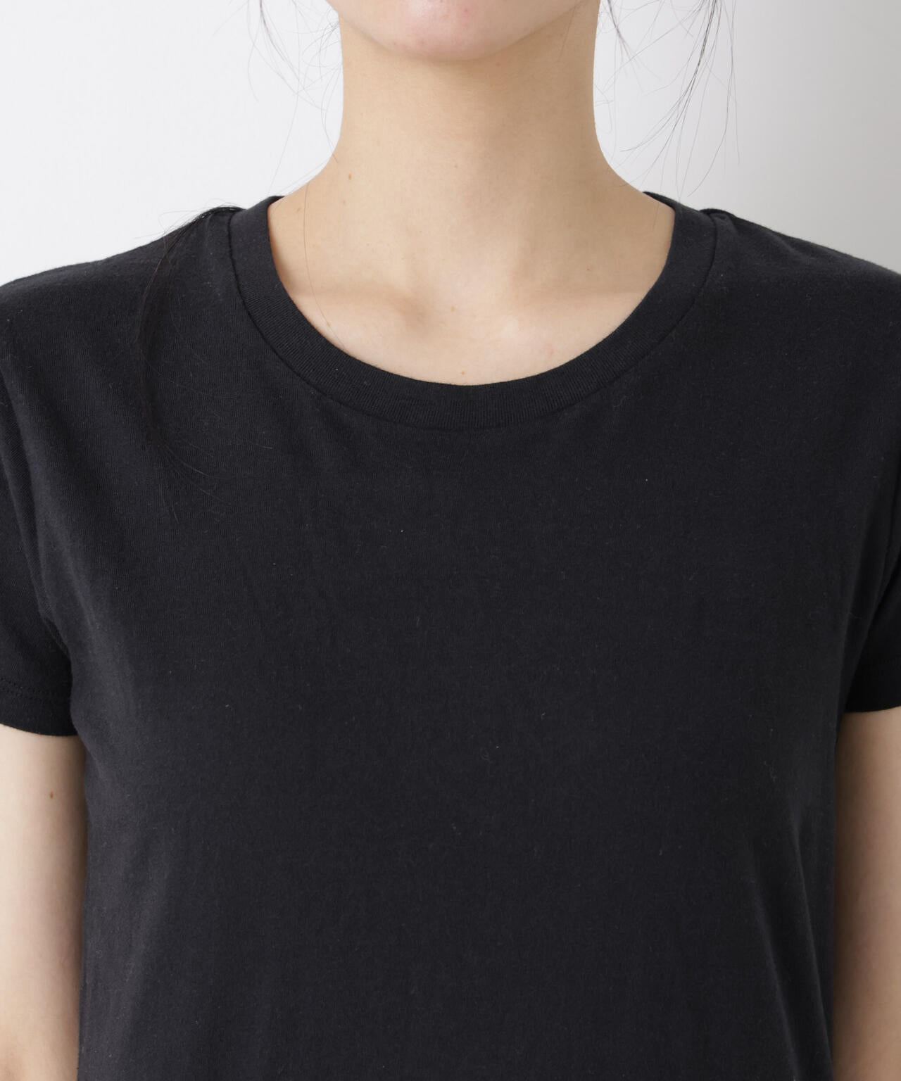 Hanes/2P JapanFit for HER クルーネックTシャツ 6716124012