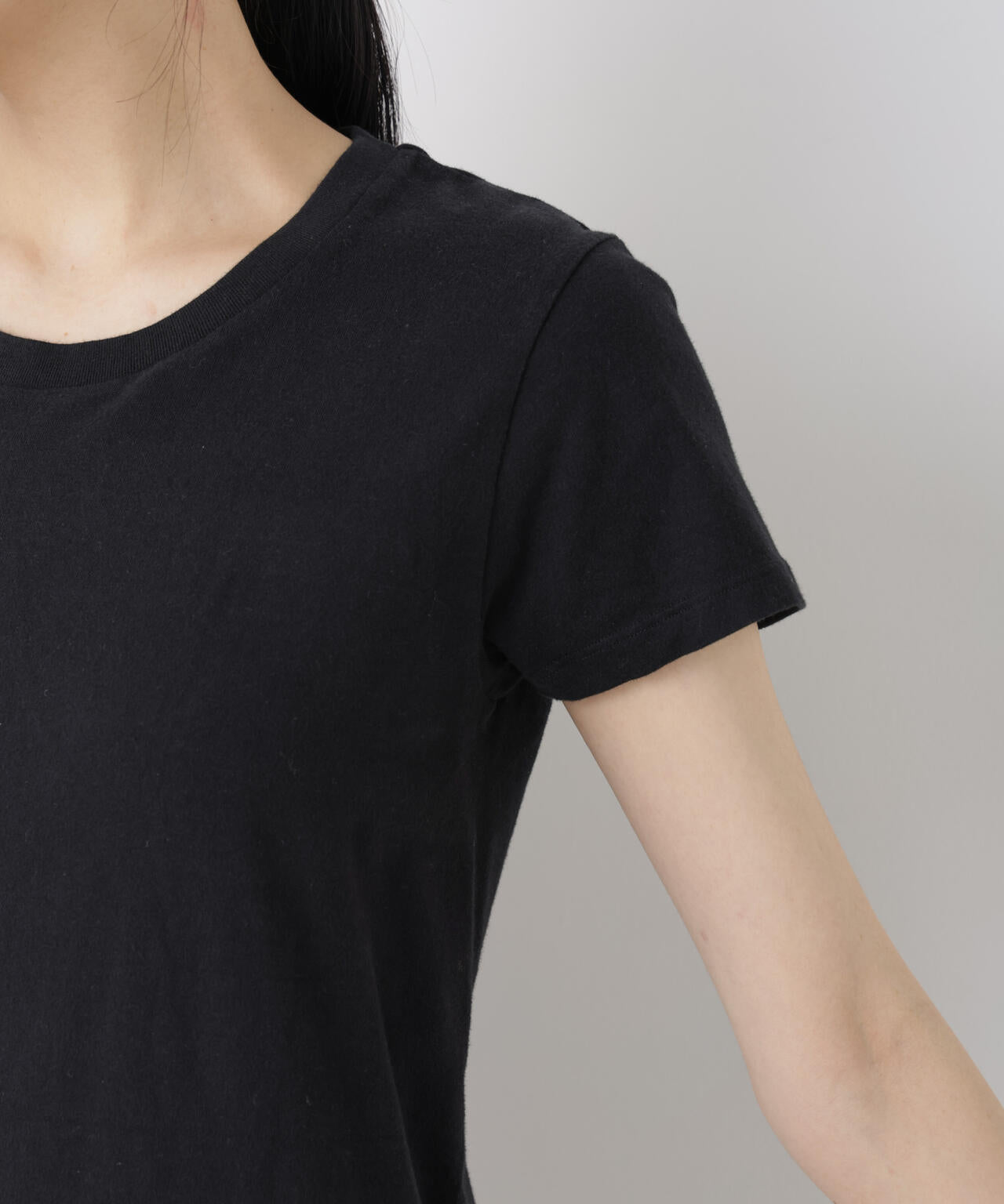 Hanes/2P JapanFit for HER クルーネックTシャツ 6716124012