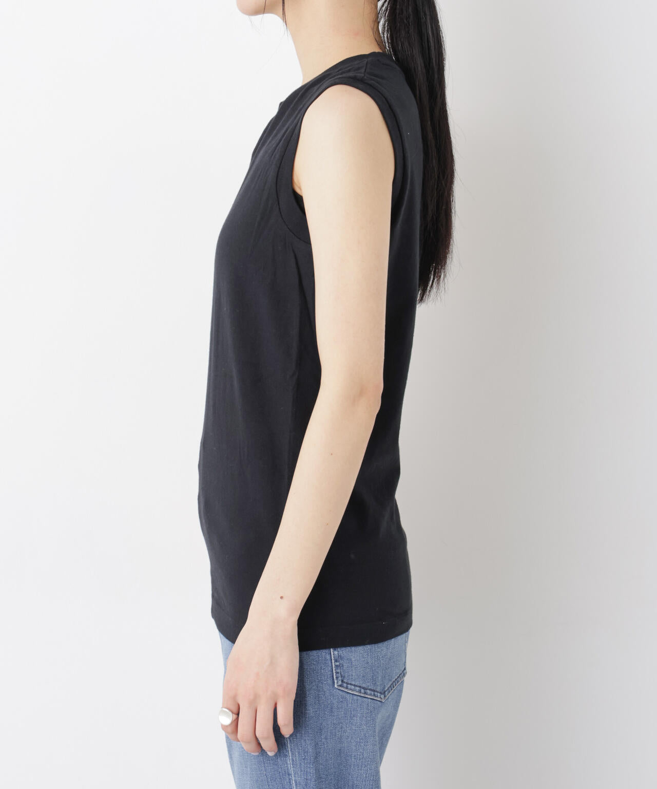 Hanes/2P JapanFit for HER スリーブレスTシャツ 6716124013