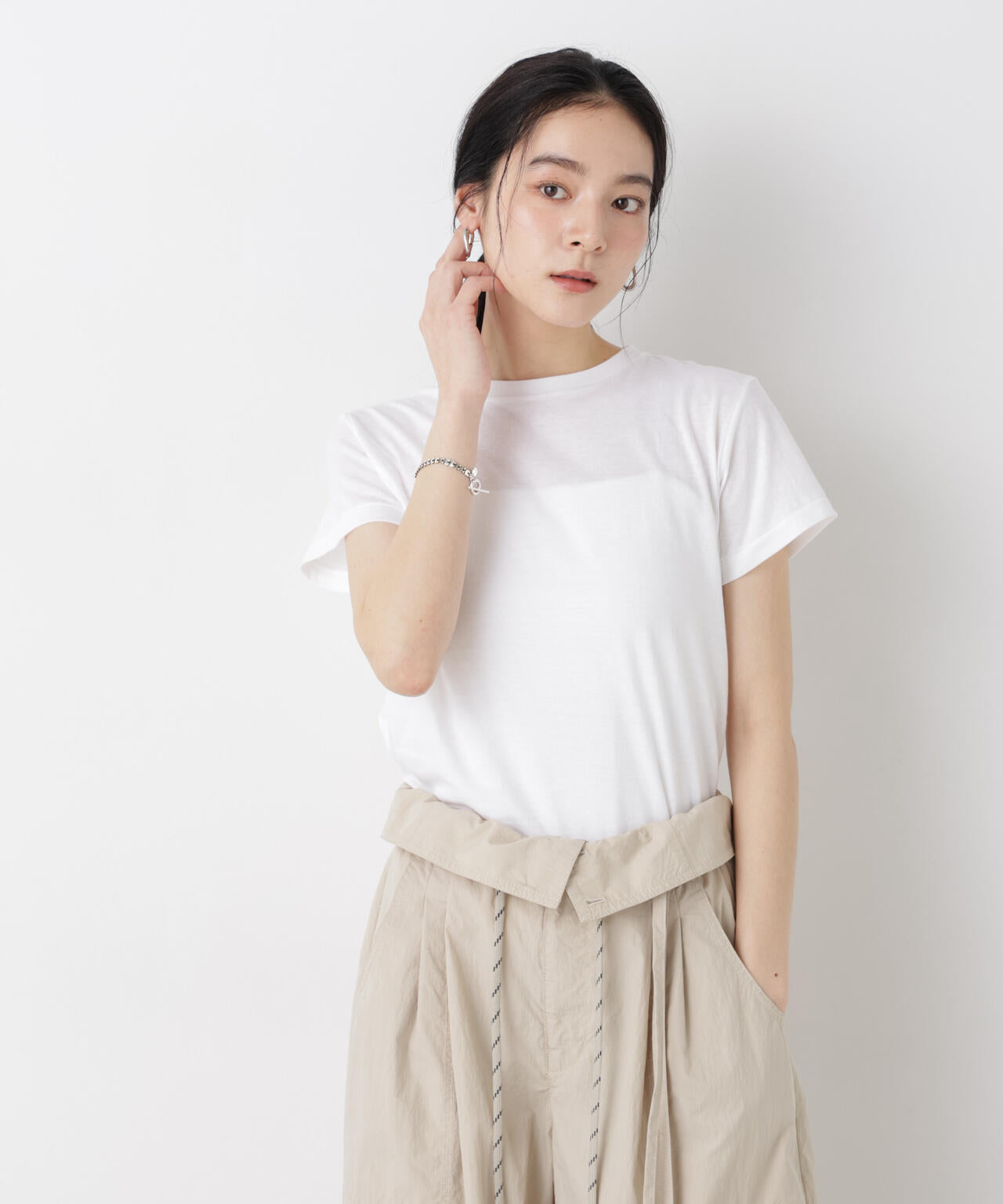 Hanes/Hanes×DODOJEAN 3PクルーネックTシャツ 6716124014