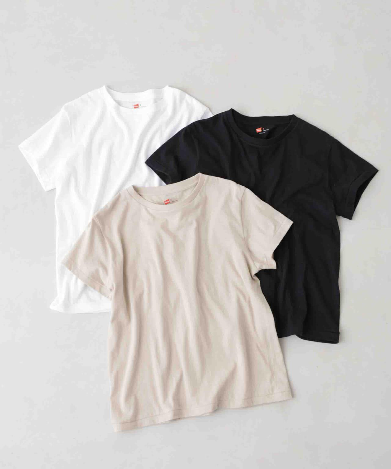 Hanes/Hanes×DODOJEAN 3PクルーネックTシャツ 6716124014
