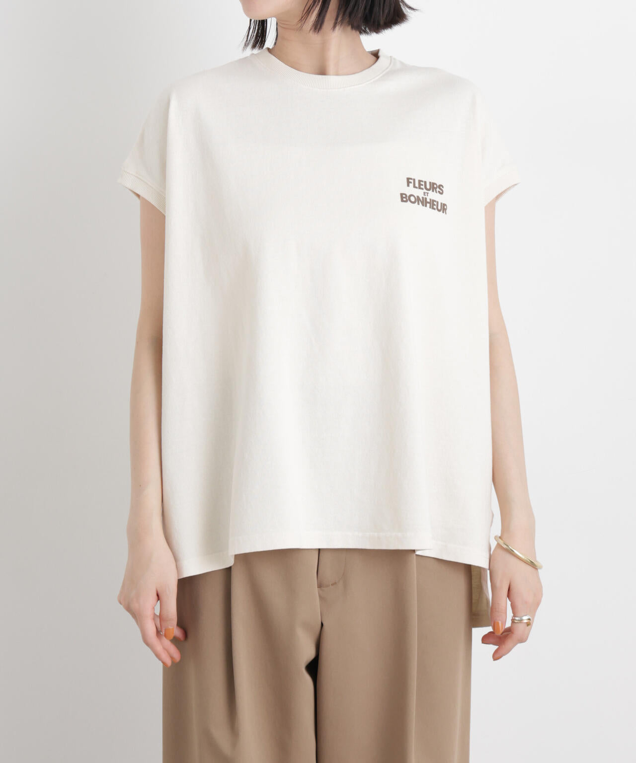 upper hights/BIG NO SLEEVE TEE 6716124016
