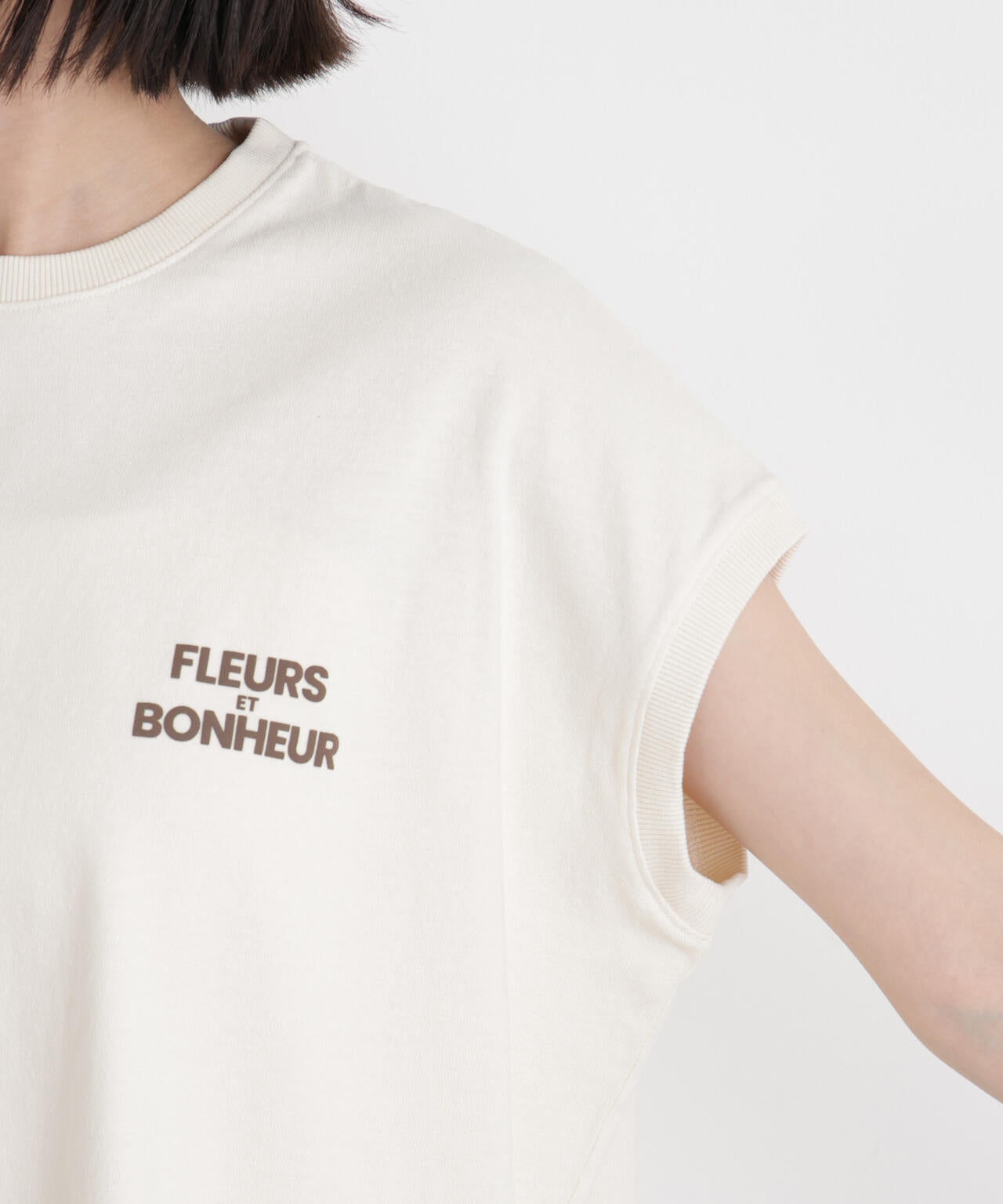 upper hights/BIG NO SLEEVE TEE 6716124016