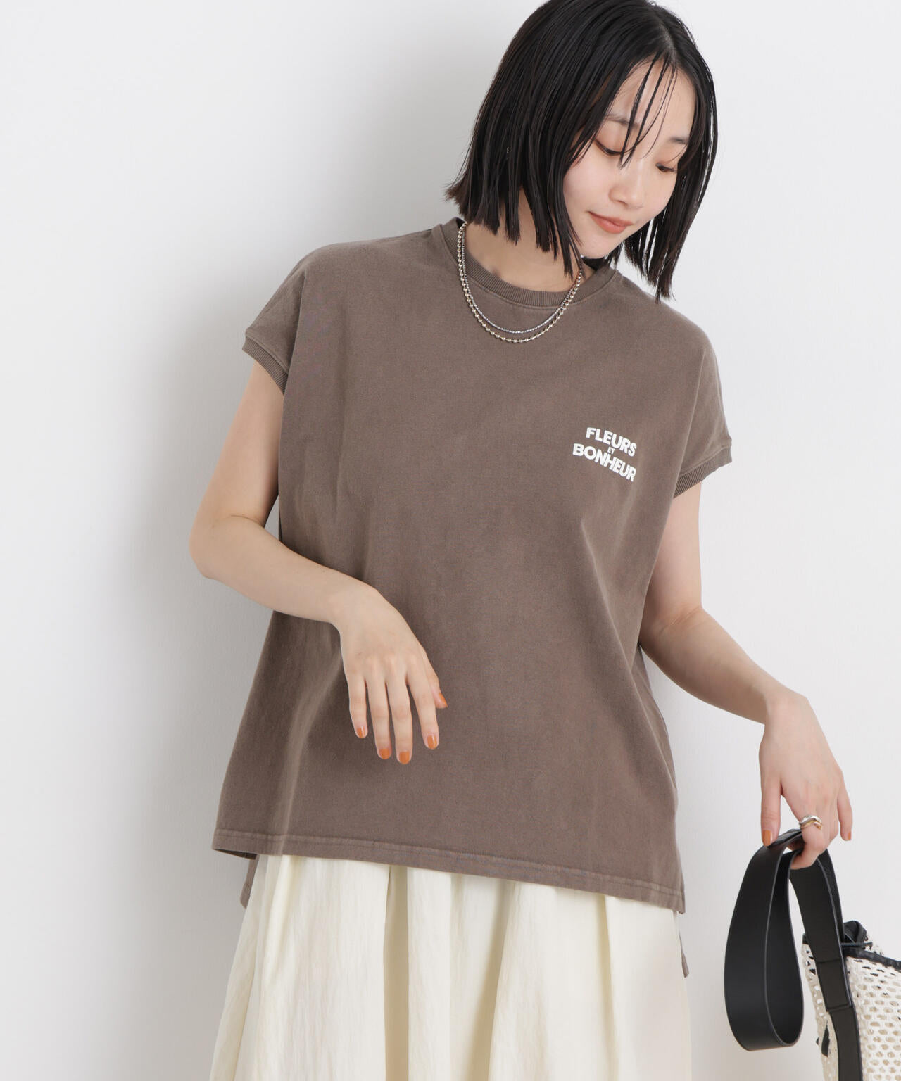 upper hights/BIG NO SLEEVE TEE 6716124016