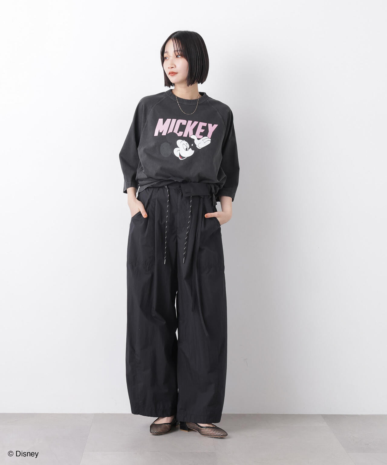 GOOD ROCK SPEED/ Mickey / 7/S T-Shirt Charcoal 6716124019