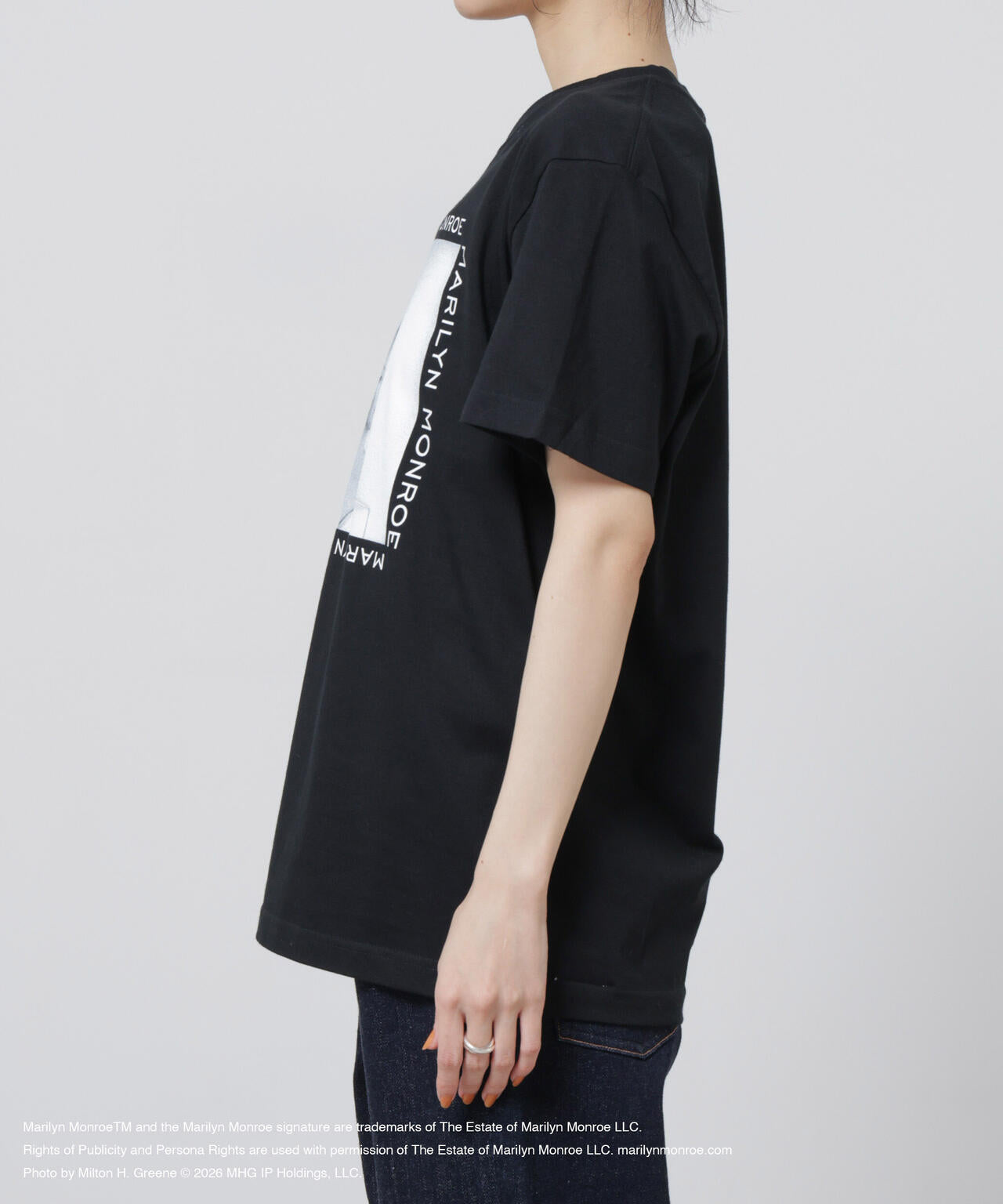 GOOD ROCK SPEED/ MarilynMonroe / Tshirts Black 6716124023