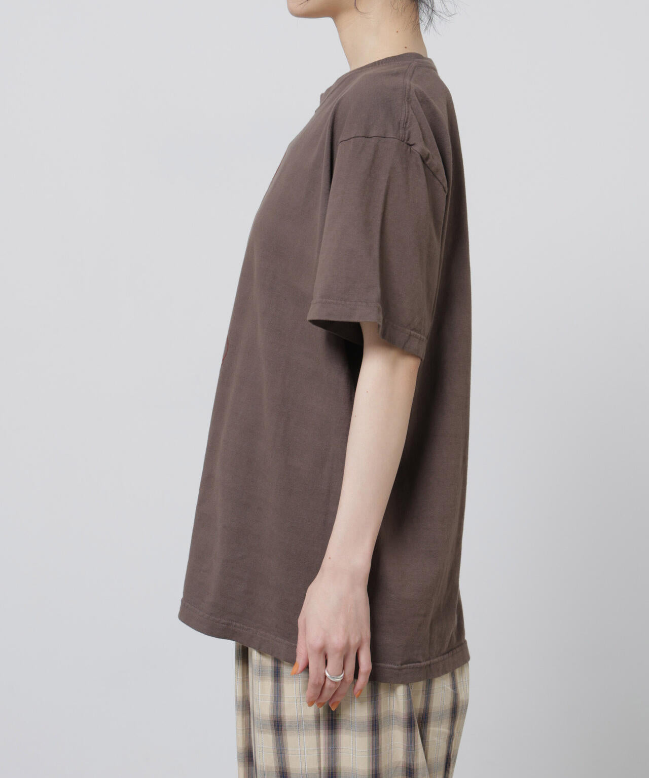 GOOD ROCK SPEED/ MickeyMouse / Tshirts Brown 6716124025