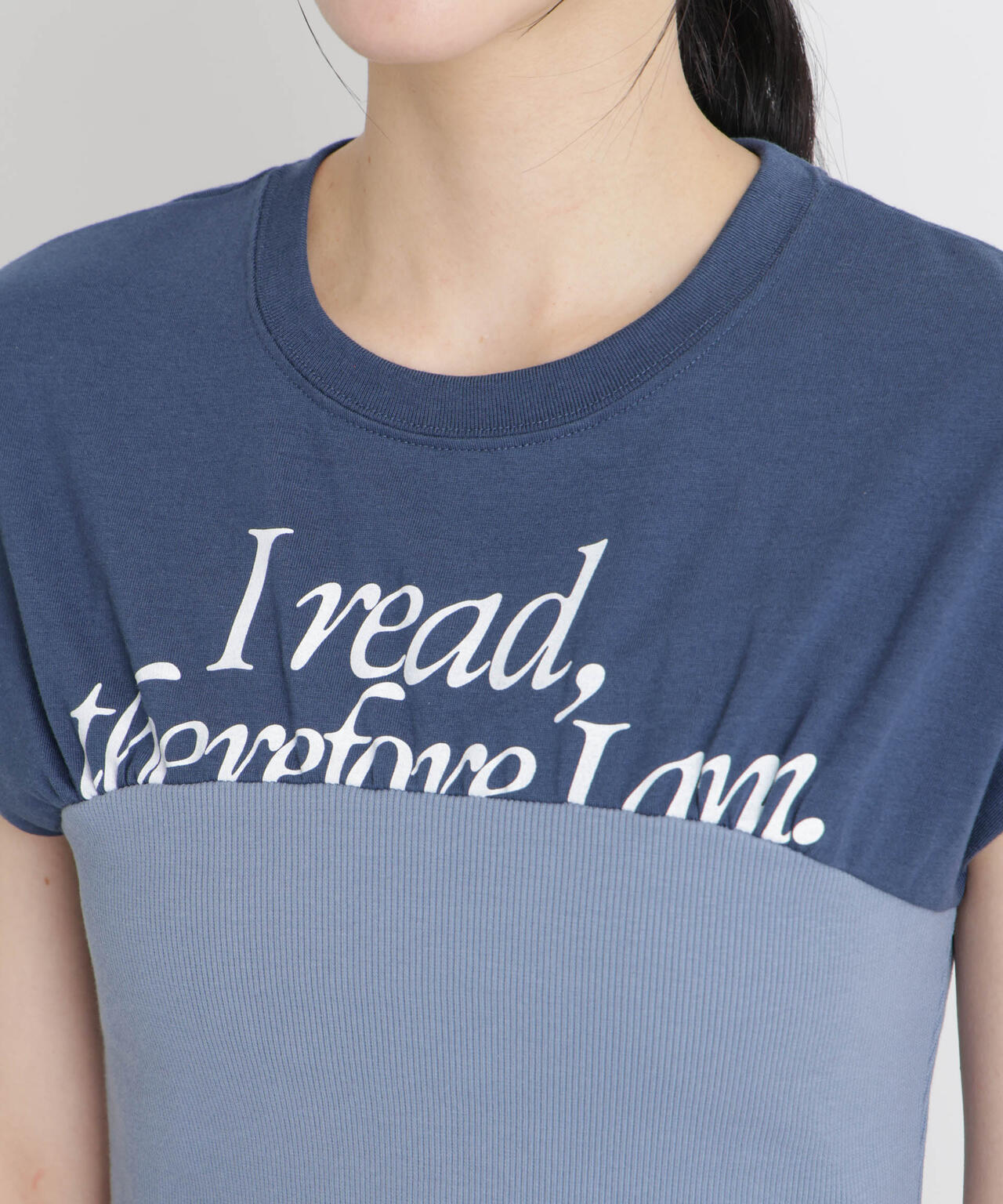 BOOKCLUB/別注 Bustier T shirts 6716124030
