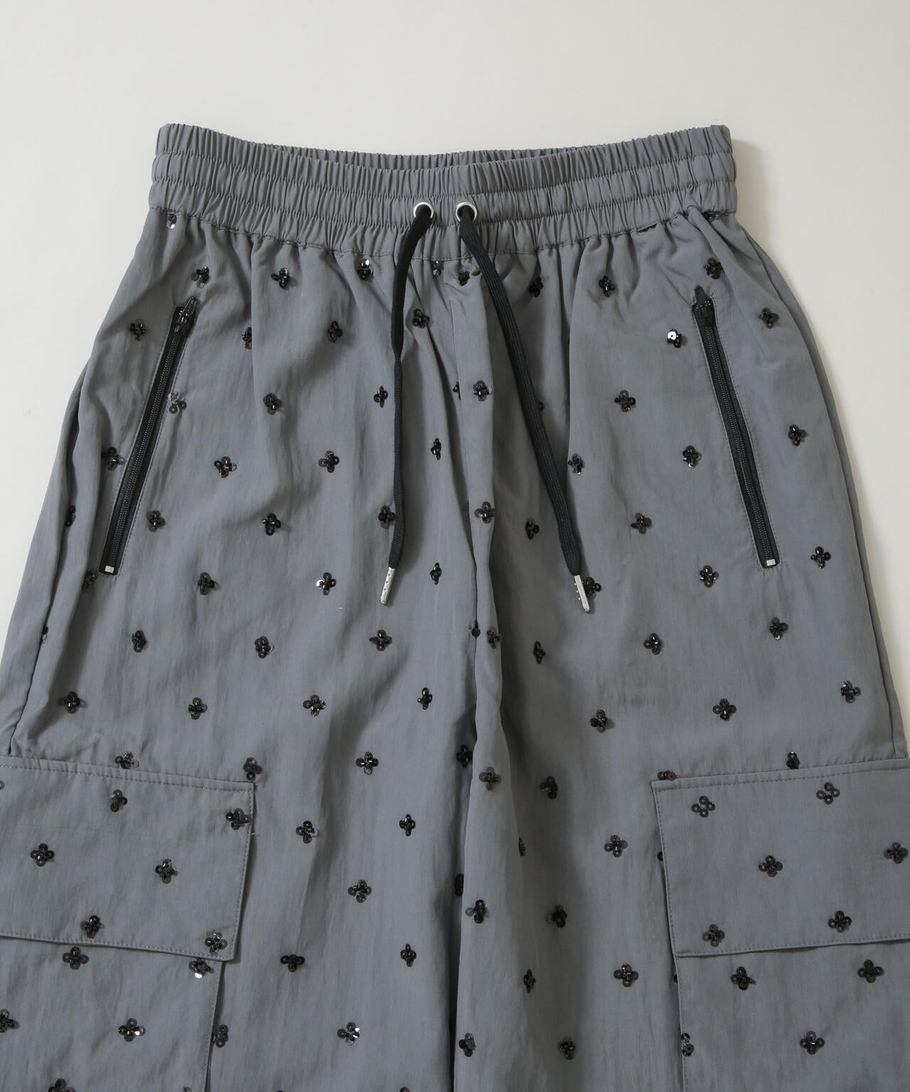 BAUM UND PFERDGARTEN/Viscose with Sequins パンツ(セットアップ可) 6716127005