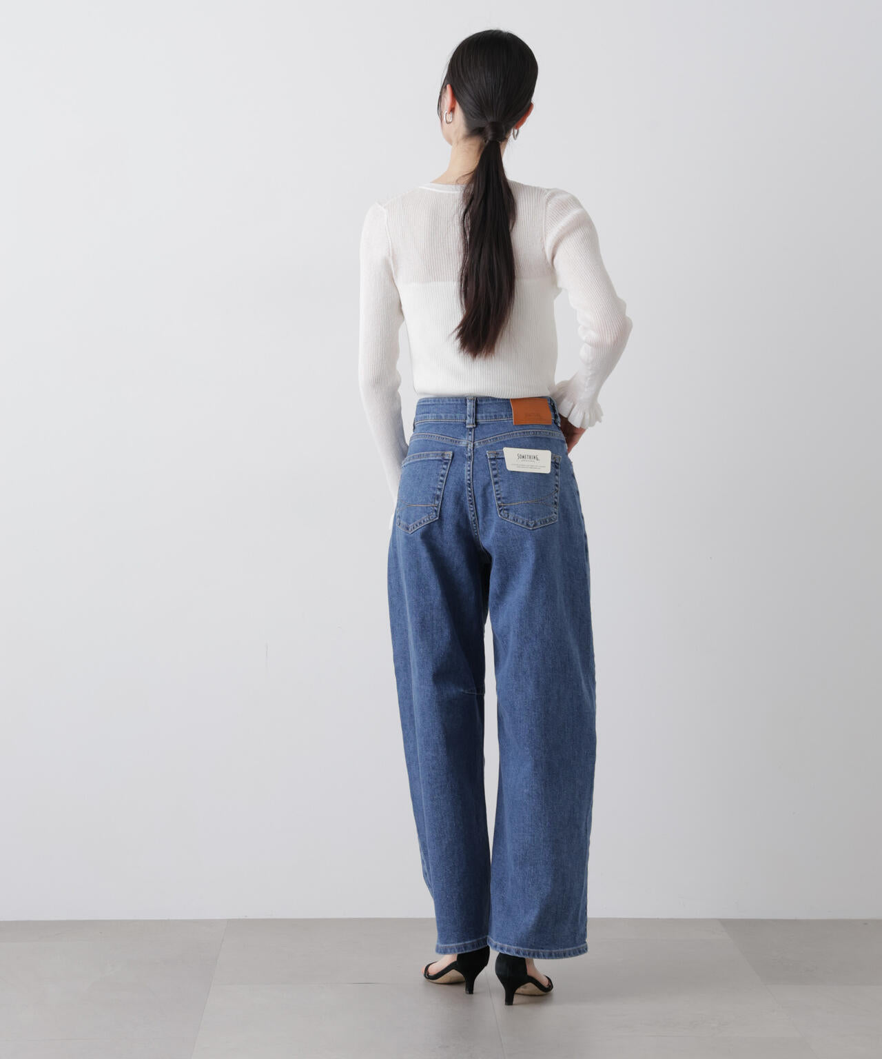SOMETHING/HANA TUCK CURVE TAPERED 6716127009