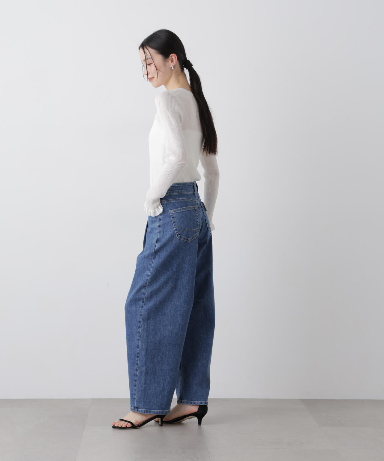 SOMETHING/HANA TUCK CURVE TAPERED 6716127009