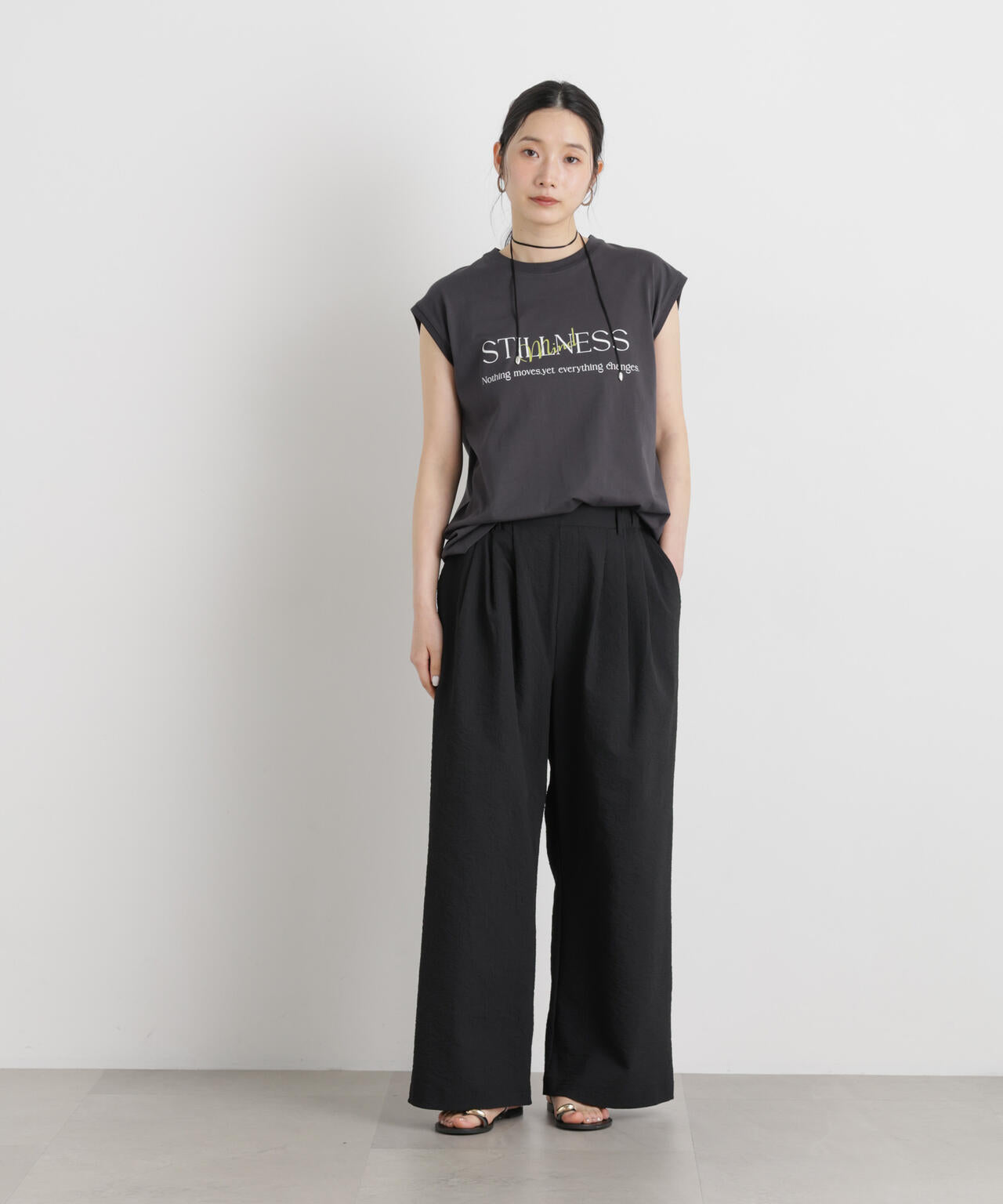 THOUSAND MILE/SEERSUCKER WIDE PANTS(セットアップ可) 6716127016