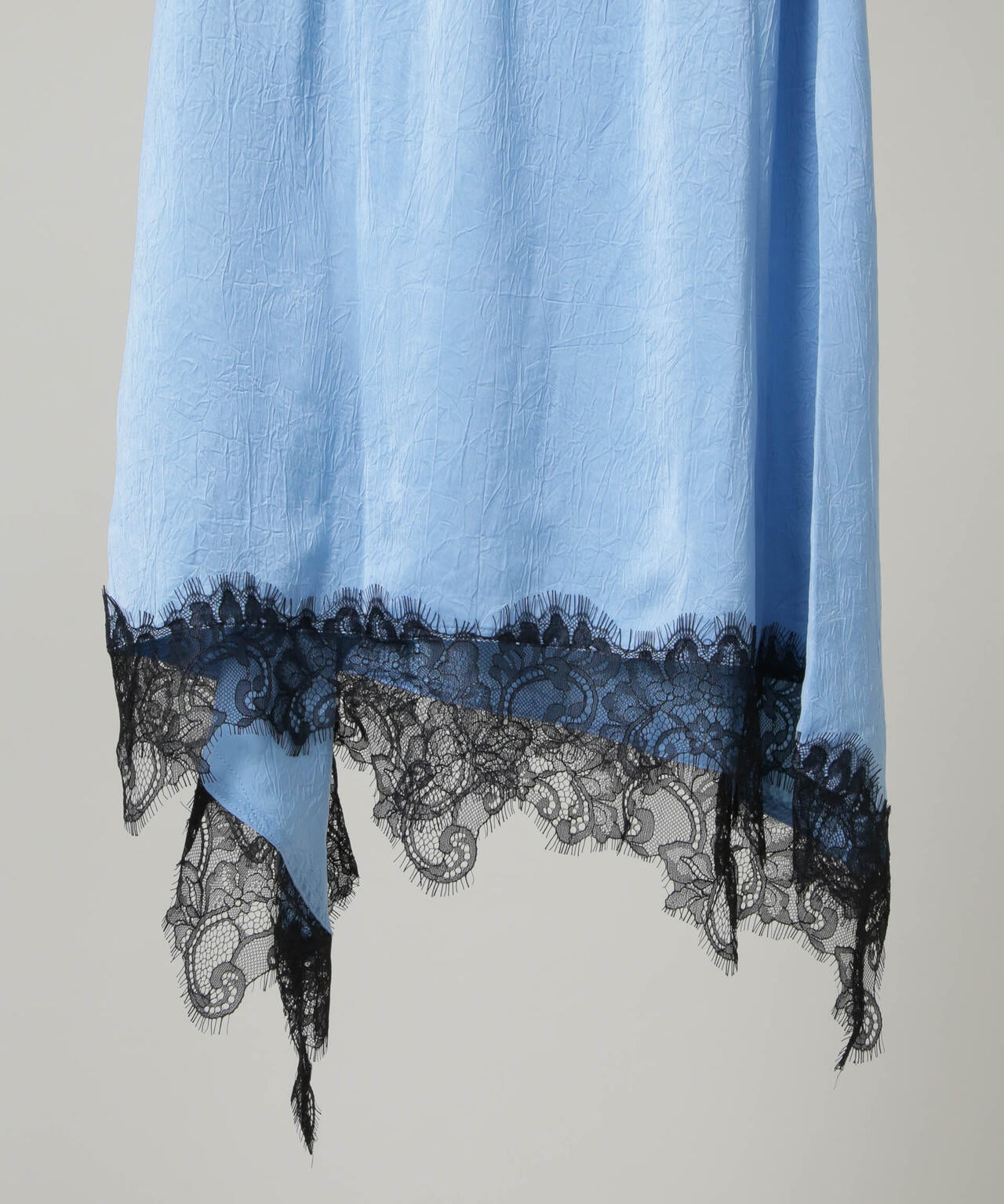BAUM UND PFERDGARTEN/Crinkled Satin レーススカート 6716130001