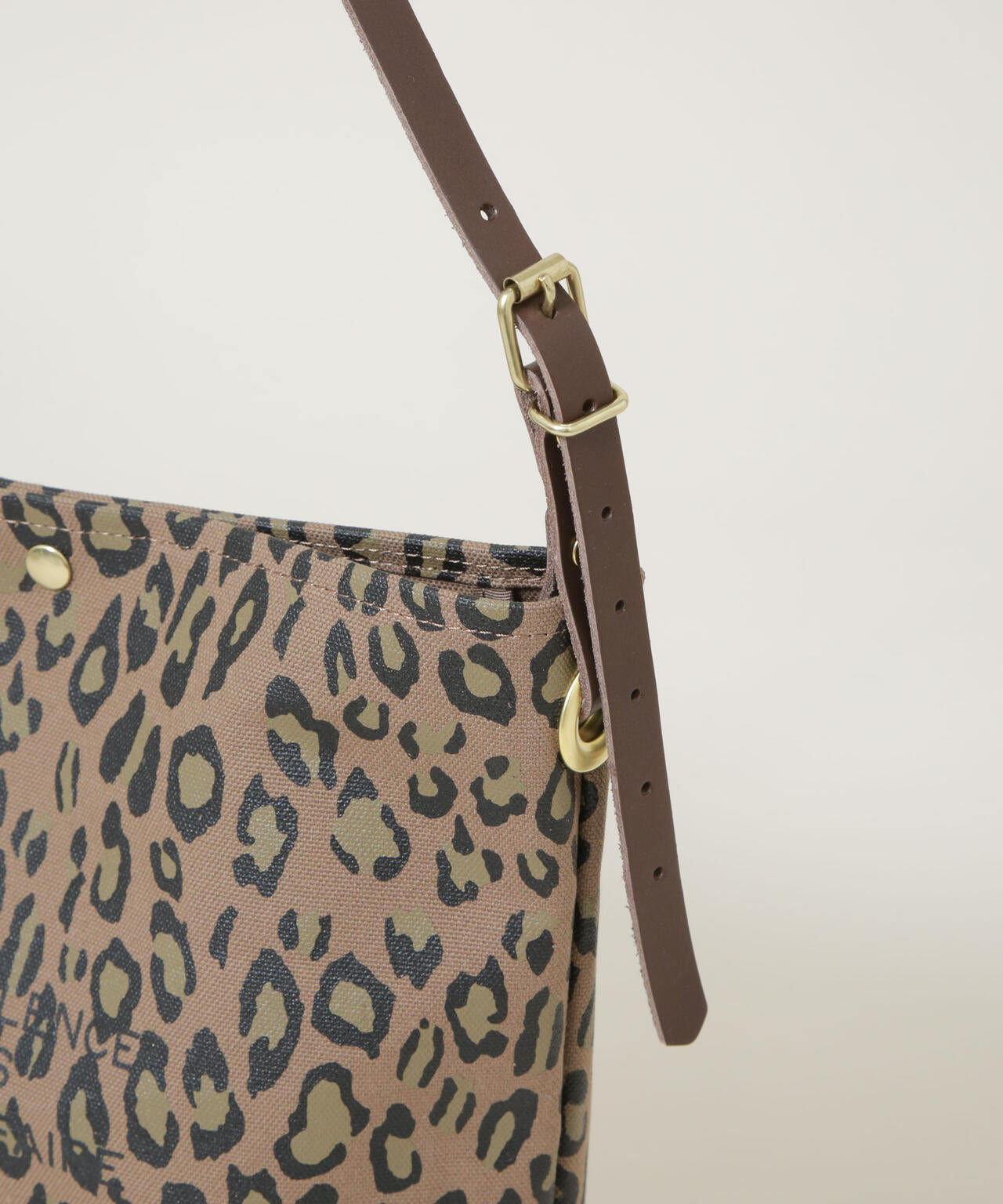 Le minor/TOILE MARCHE ECRU LEOPARD 6716132042