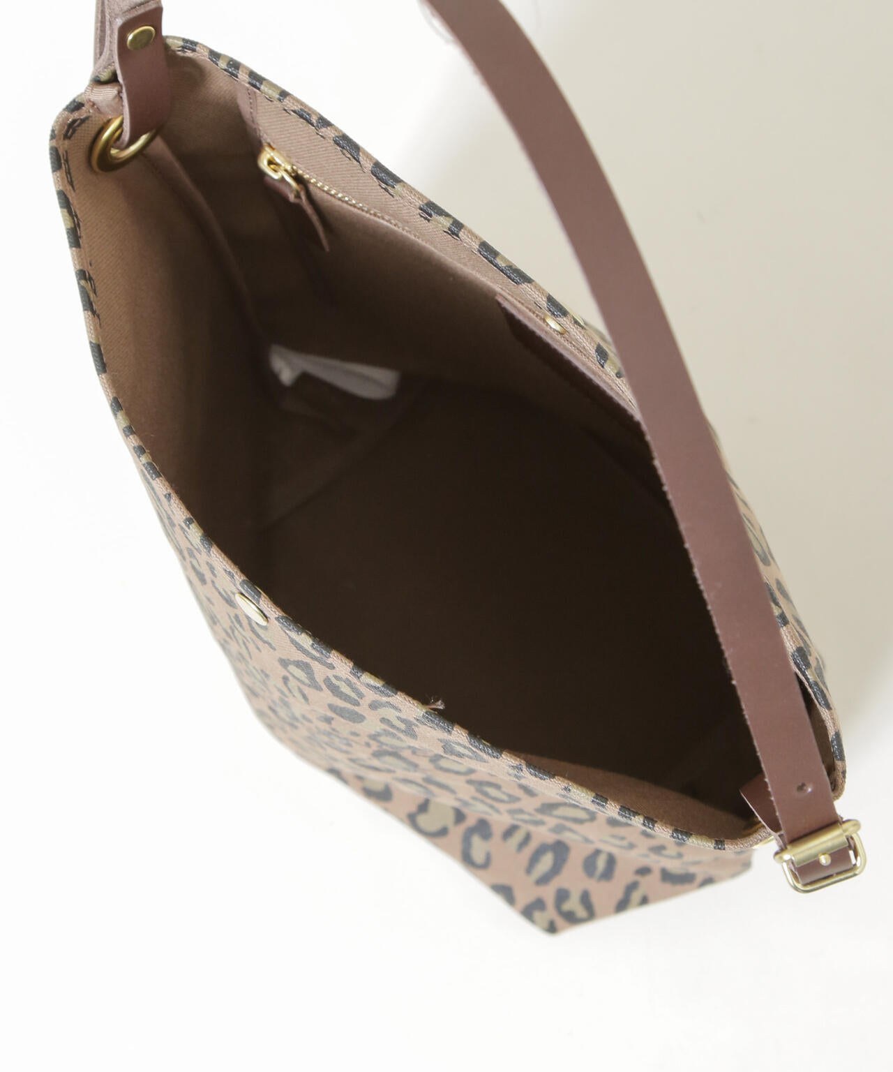 Le minor/TOILE MARCHE ECRU LEOPARD 6716132042