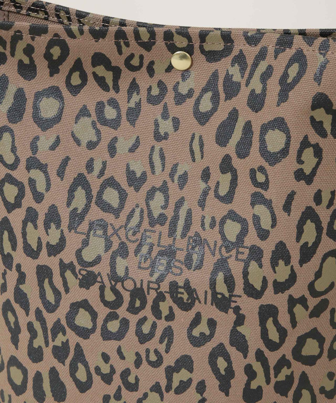 Le minor/TOILE MARCHE ECRU LEOPARD 6716132042