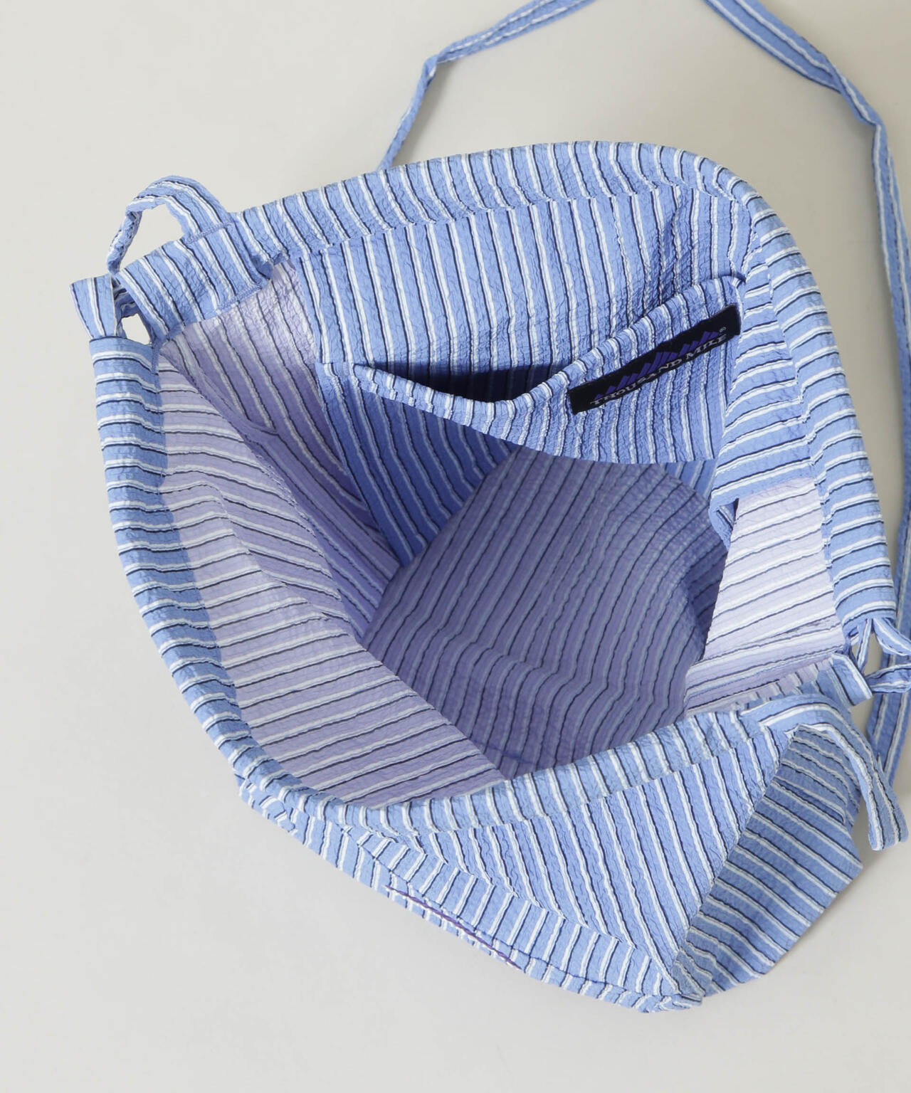 THOUSAND MILE/SEERSUERSTRIPE MINI SHOULDER 6716132070