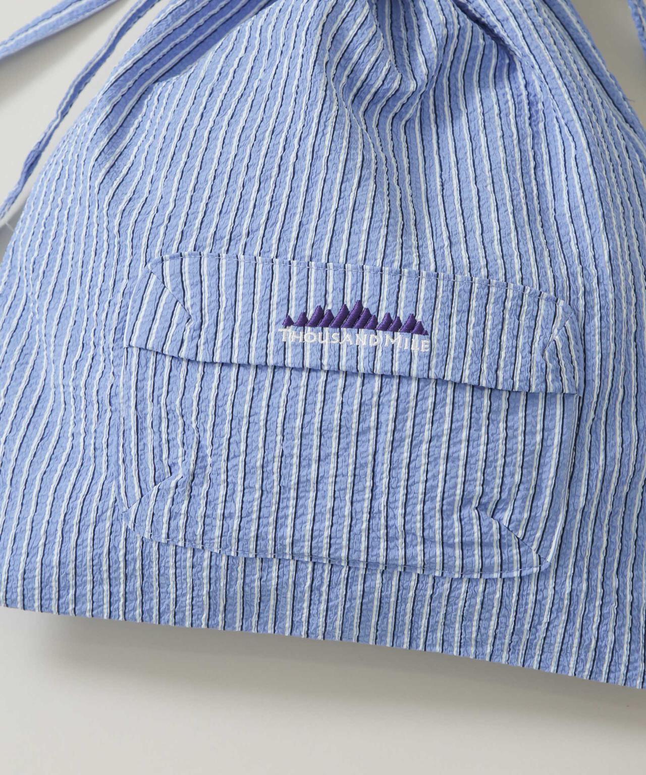 THOUSAND MILE/SEERSUERSTRIPE MINI SHOULDER 6716132070