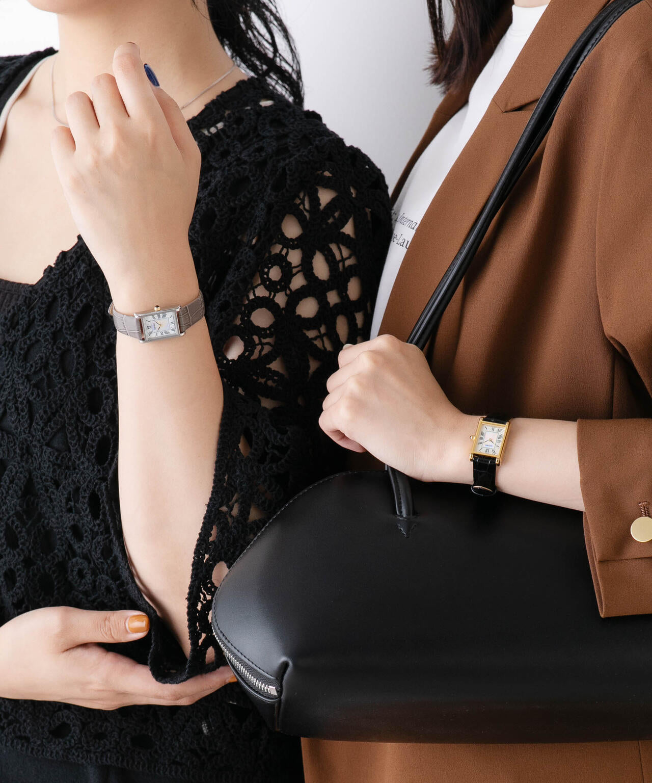 SEIKO/セイコー コラボレーション スクエア シルバー×グレー 6716137003