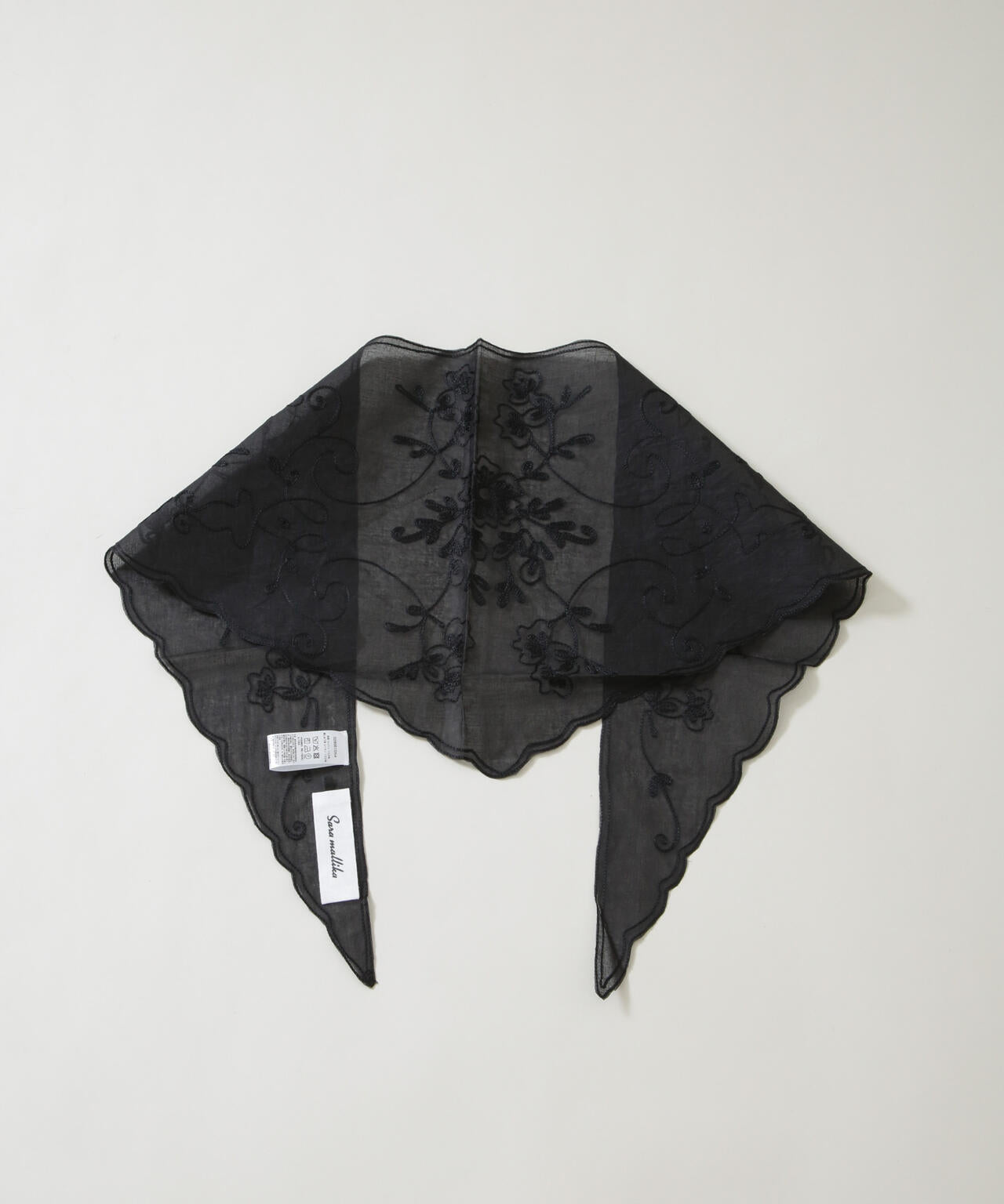 Sara mallika/Organza Embroidery Babushka 6716138003
