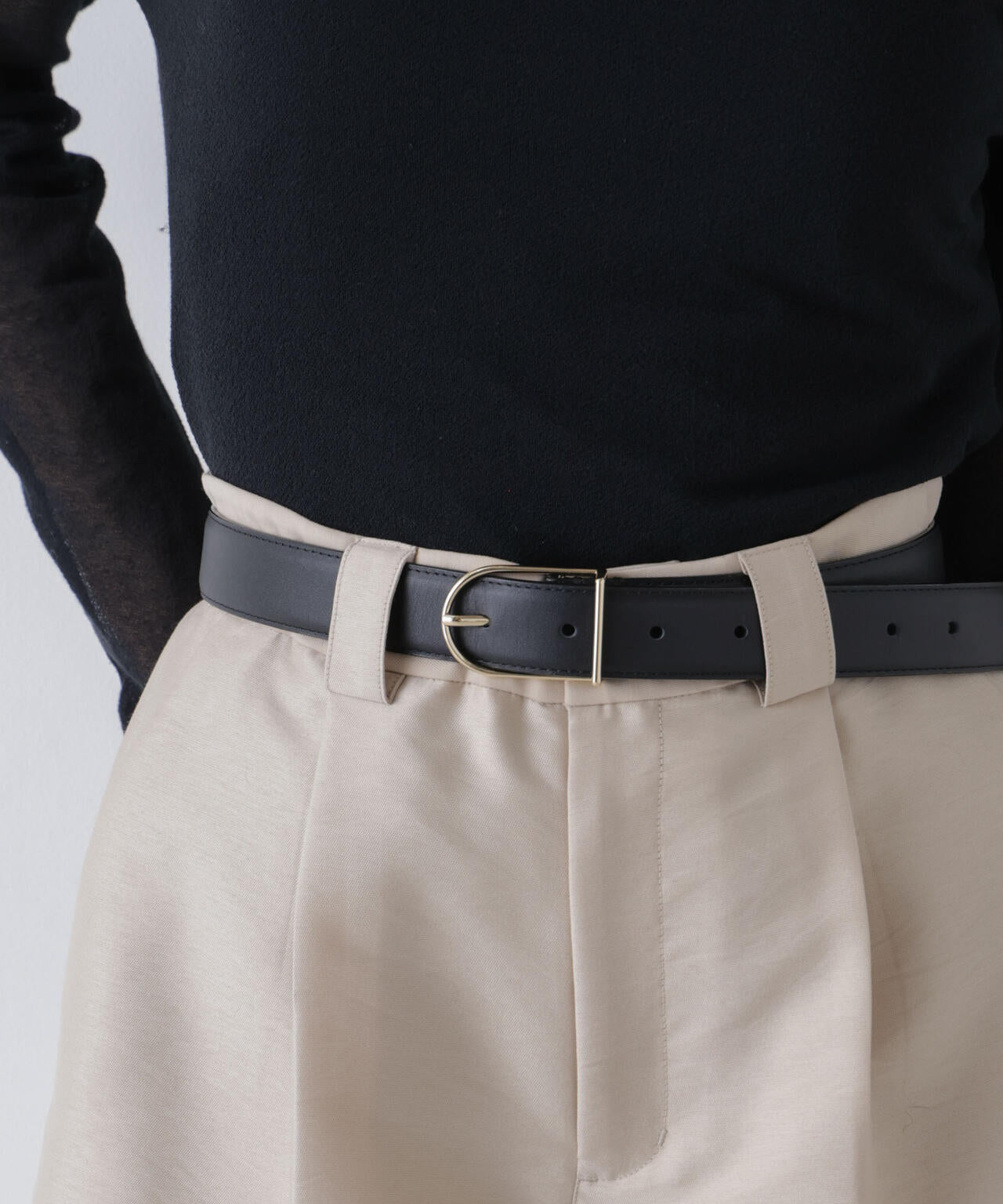 JAMIRAY/LEATHER DRESS BELT 6716150001