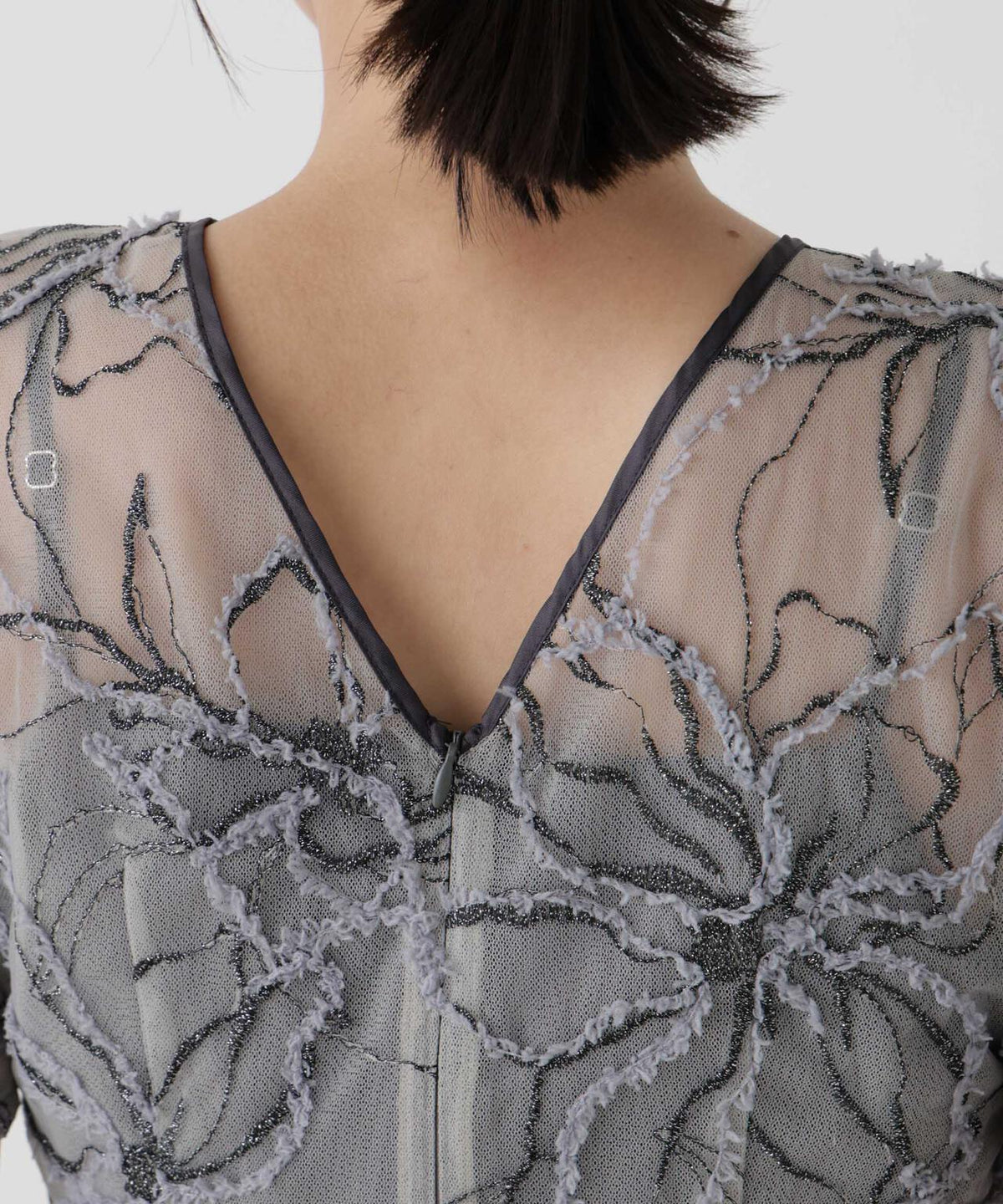 kaene/エンブロイダリーモールレースドレス 6716219037