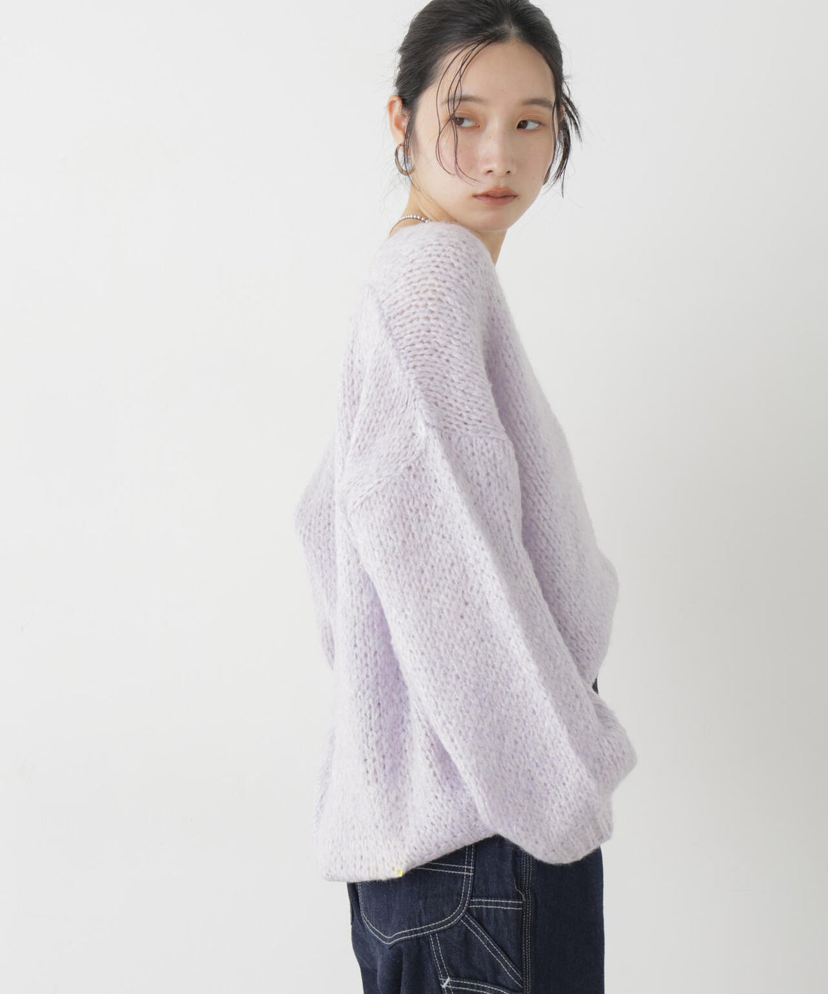 TRICOTS JEAN MARC/Vネックプルオーバー 6716222001