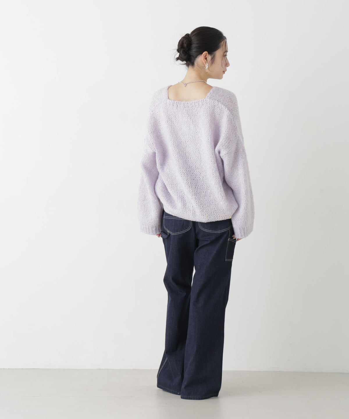 TRICOTS JEAN MARC/Vネックプルオーバー 6716222001