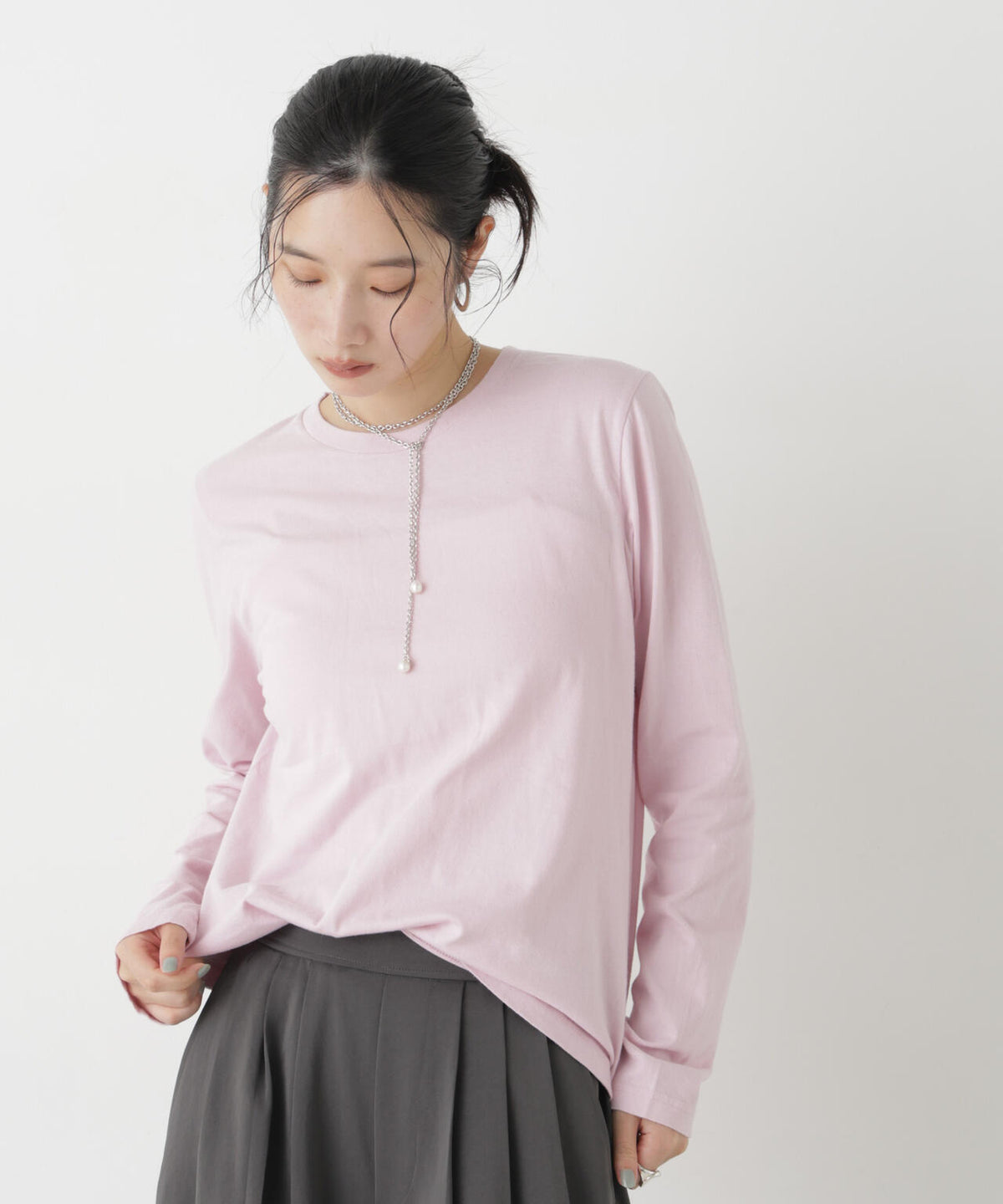 Hanes/2P Japan Fit for HER ロングスリーブT 6716223002