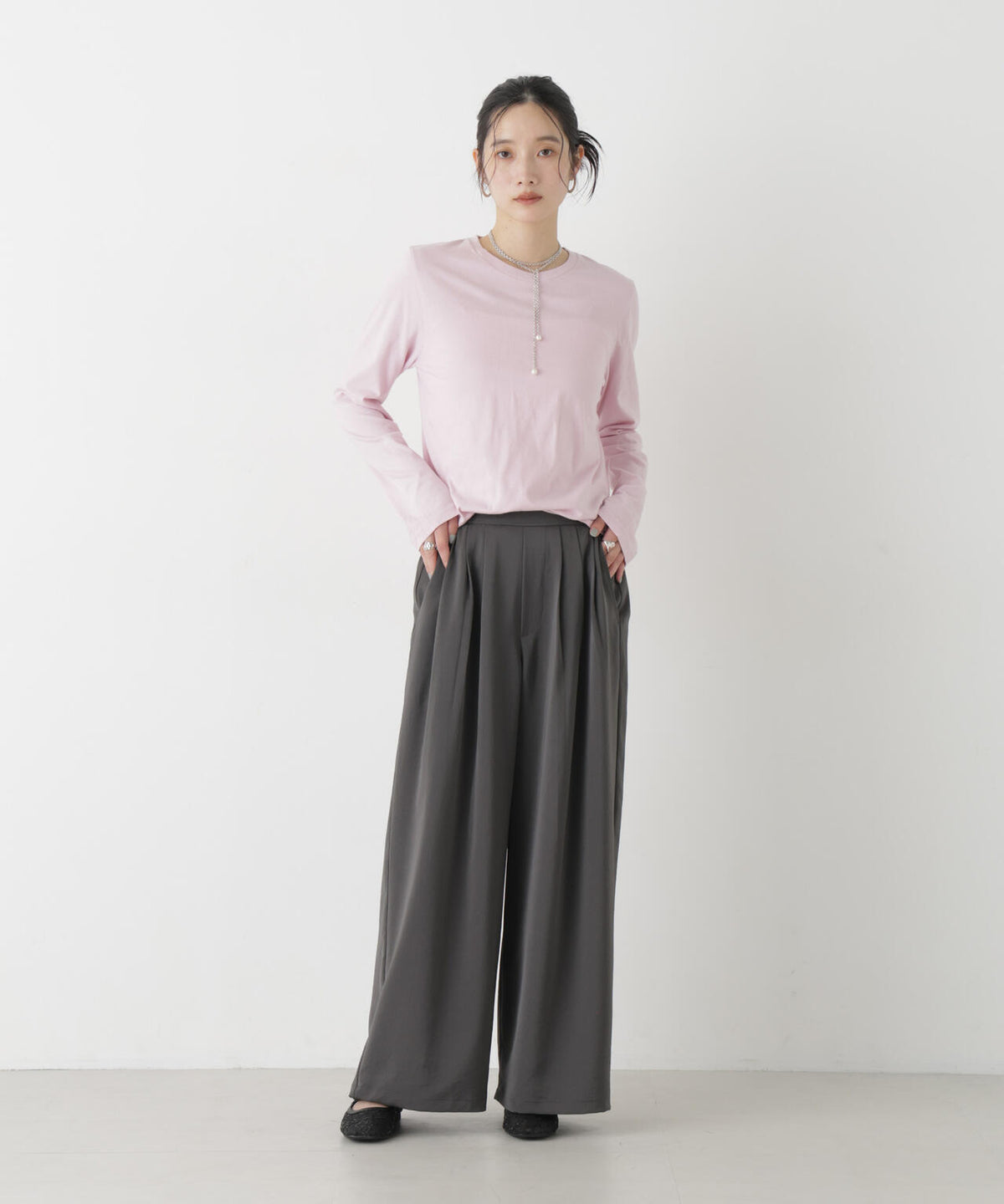 Hanes/2P Japan Fit for HER ロングスリーブT 6716223002