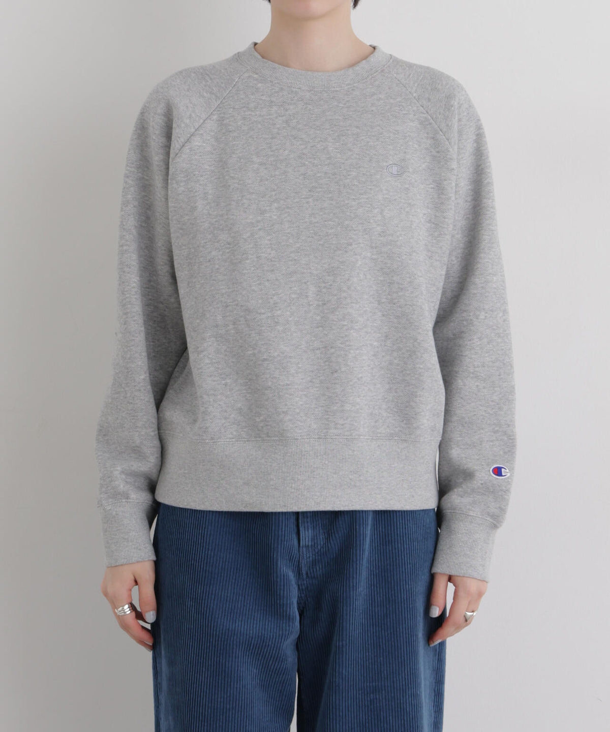 Champion/RAGLAN SLEEVE SWEATSHIRT 6716223004