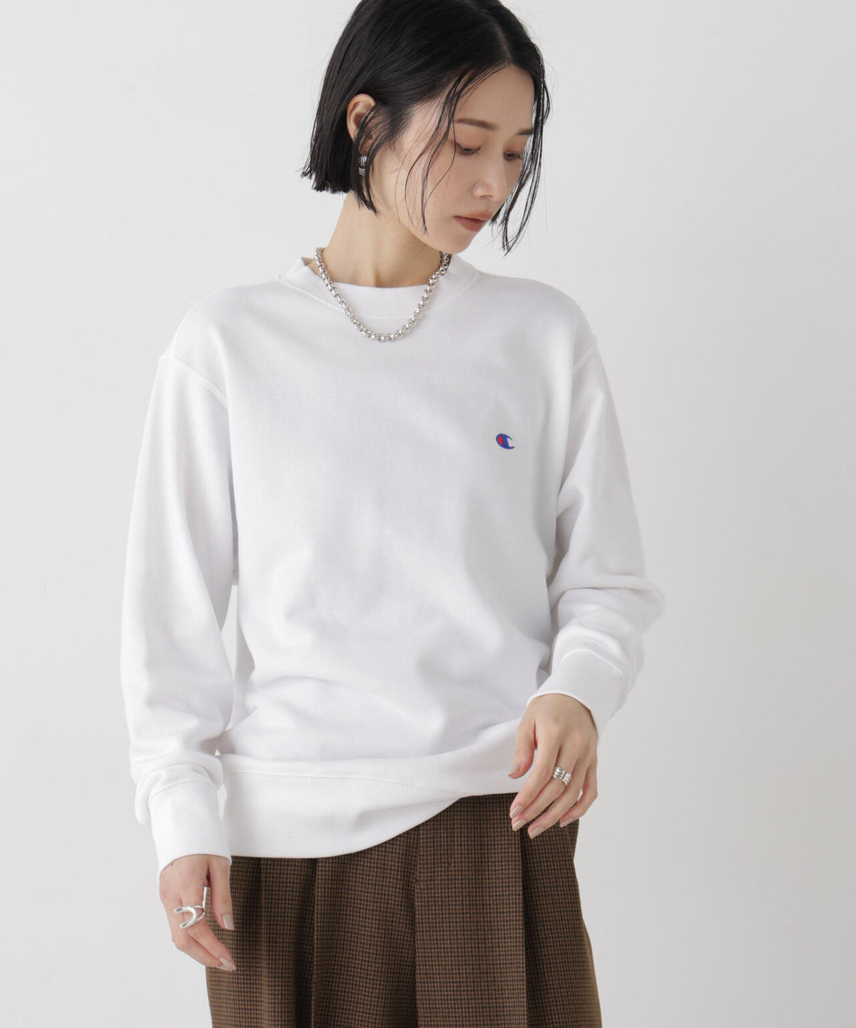 Champion/CREW NECK SWEATSHIRT 6716223005